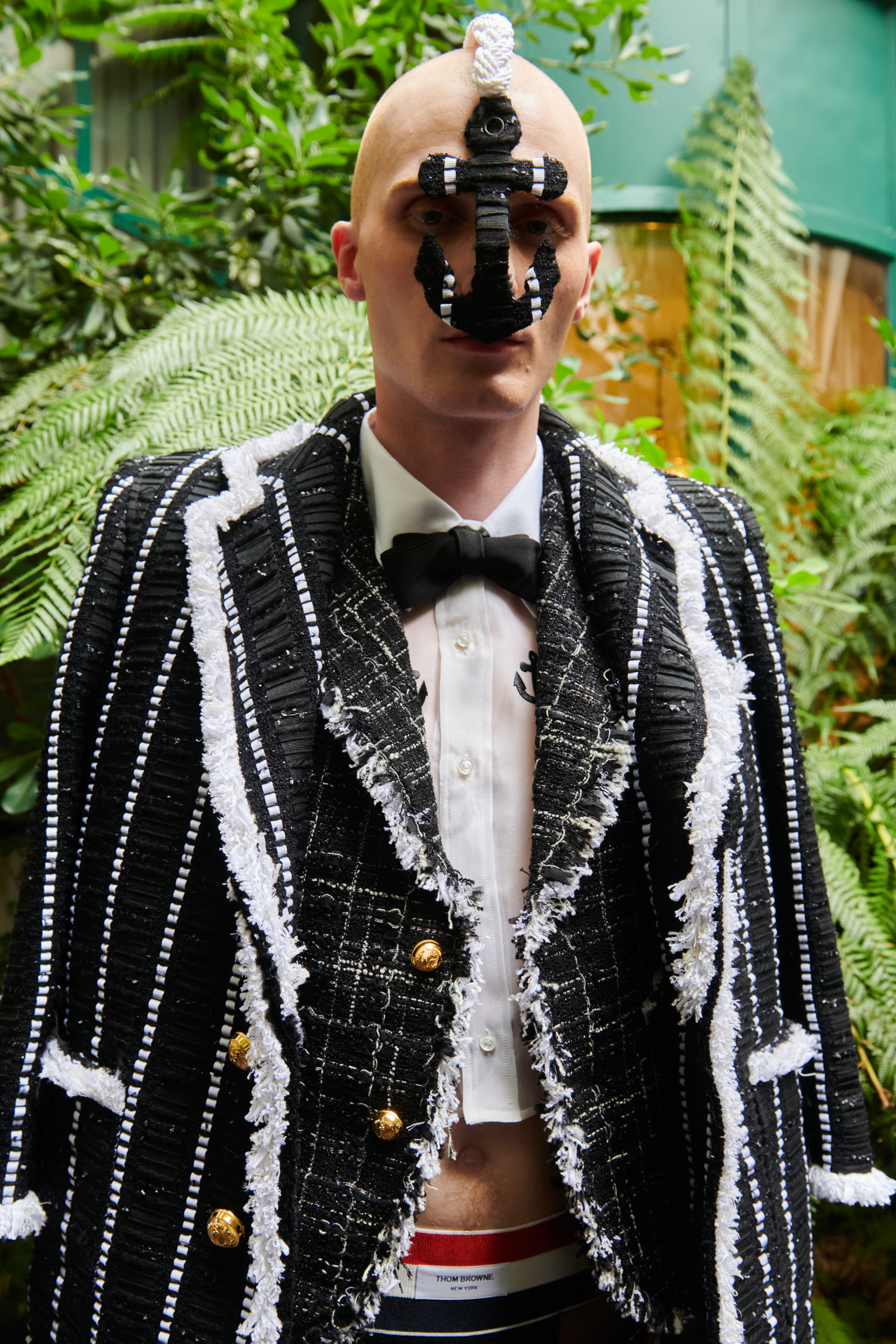 Thom Browne Spring 2023 Men's Fashion Show Backstage Fashion Show