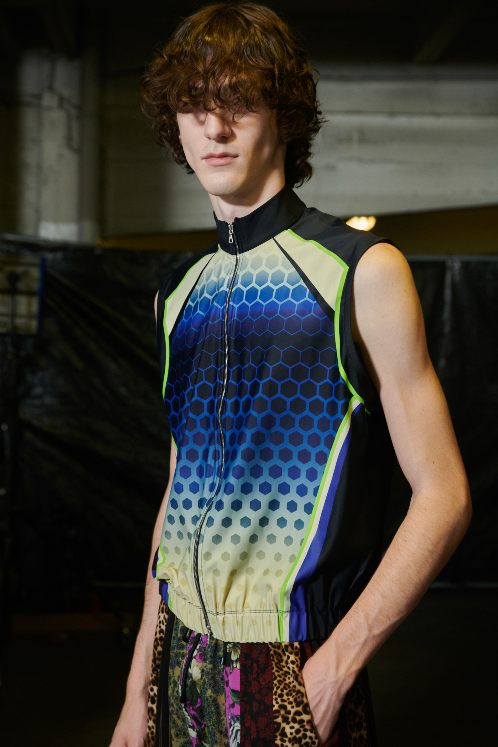 Dries Van Noten Spring 2023 Men's Fashion Show Backstage Fashion Show