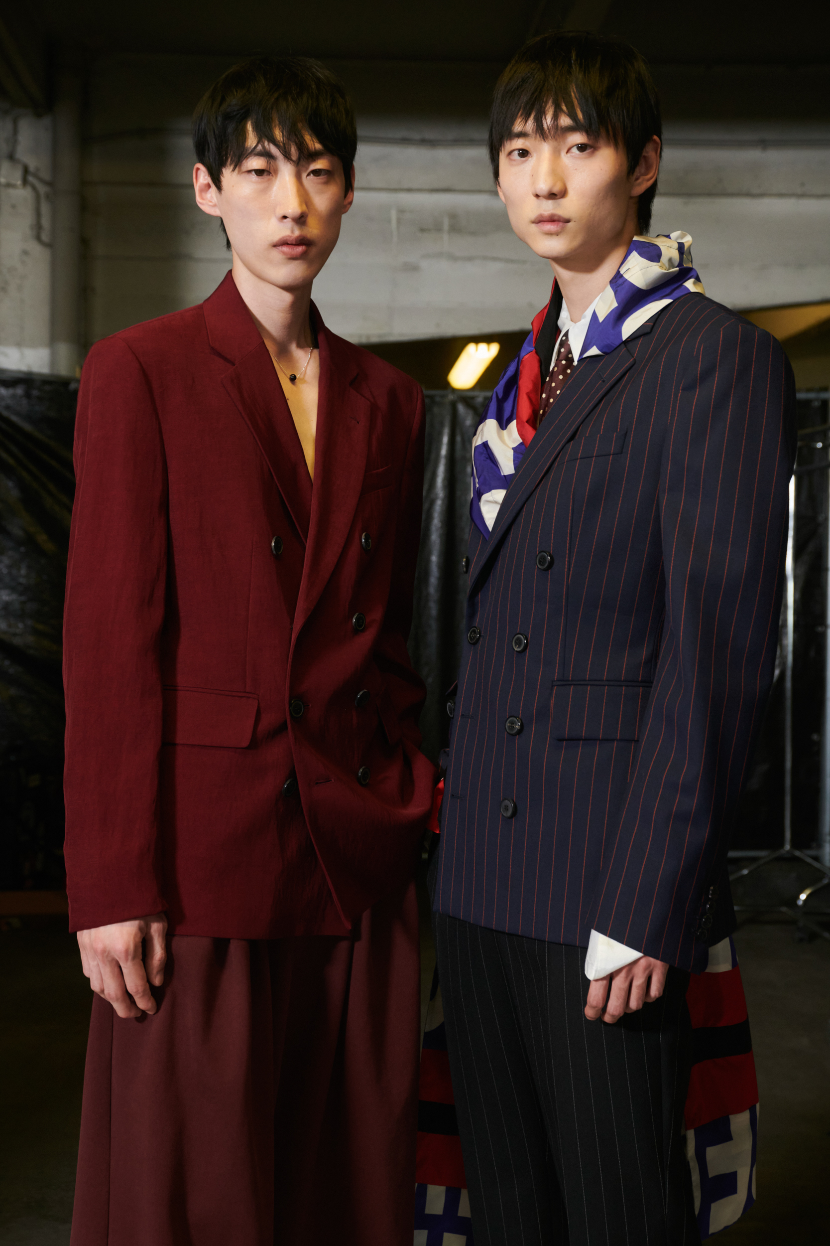 Dries Van Noten Spring 2023 Men's Fashion Show Backstage Fashion Show