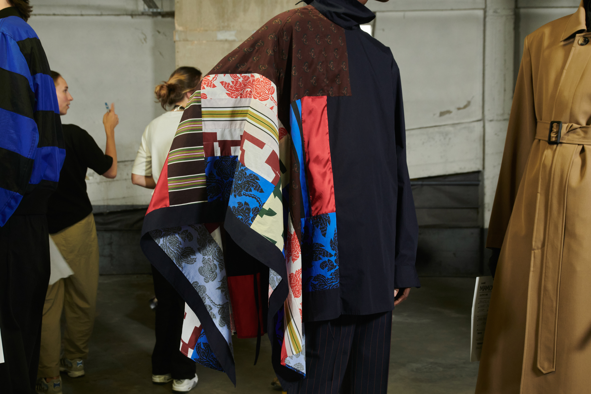 Dries Van Noten Spring 2023 Men's Fashion Show Backstage Fashion Show