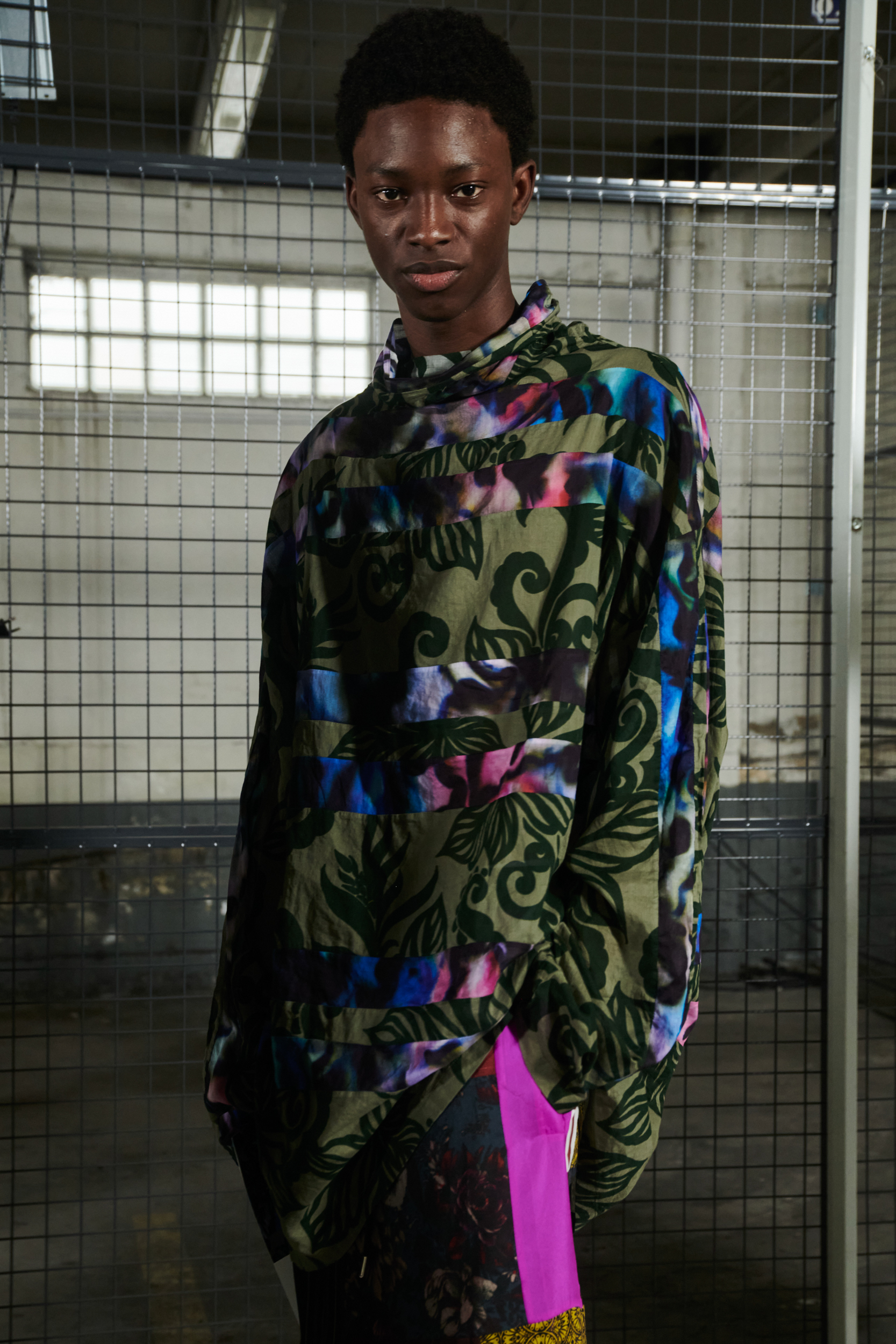 Dries Van Noten Spring 2023 Men's Fashion Show Backstage Fashion Show