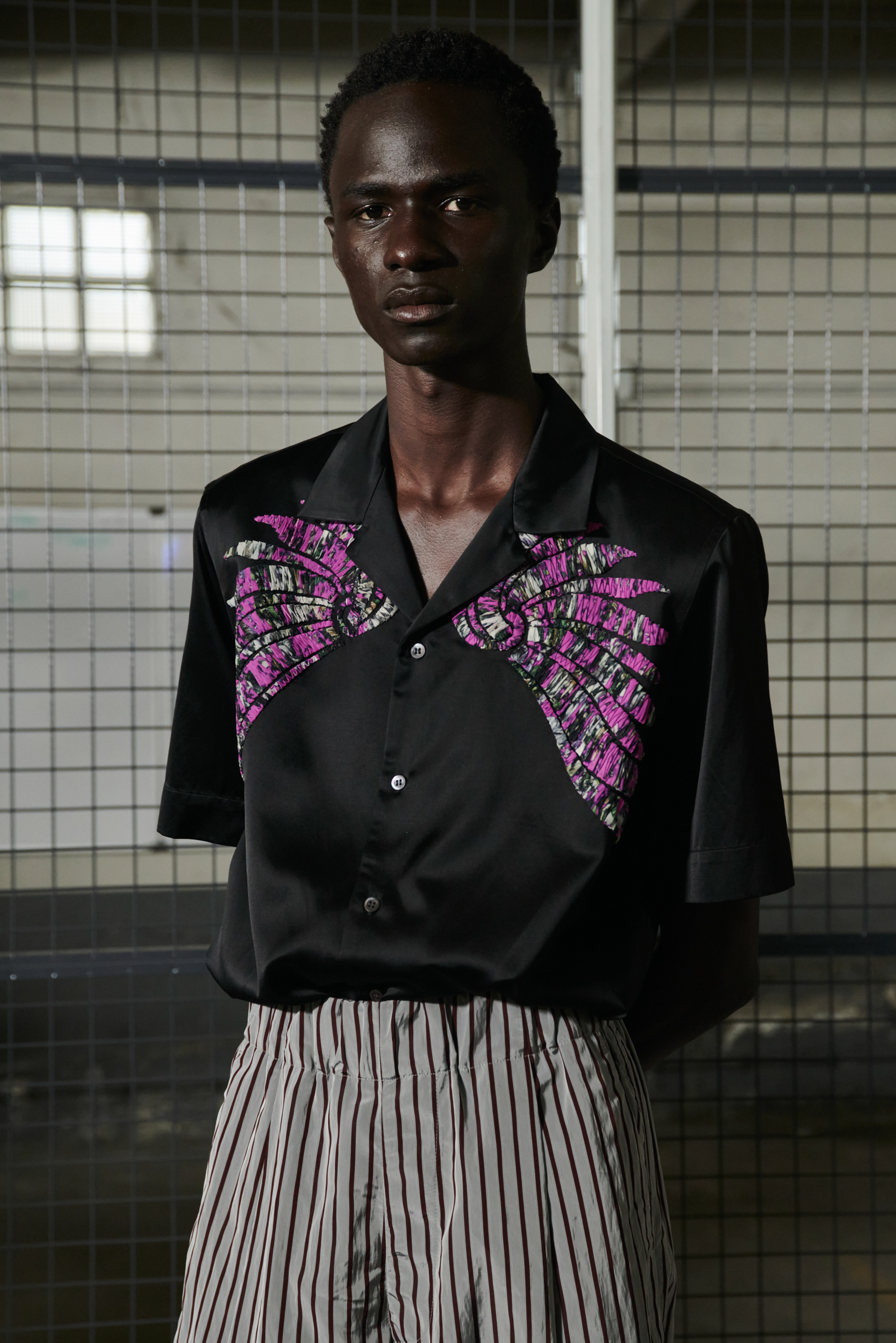 Dries Van Noten Spring 2023 Men's Fashion Show Backstage Fashion Show