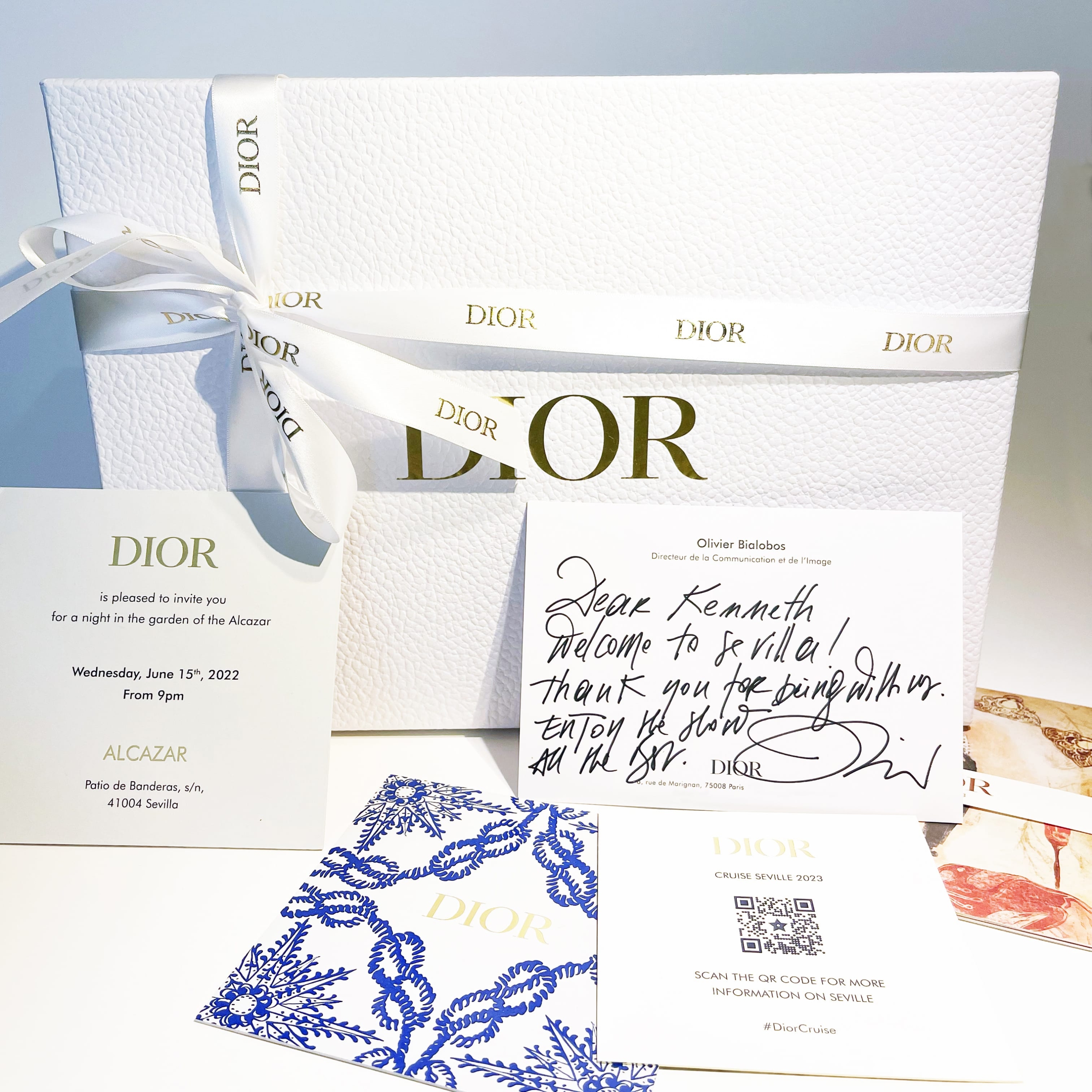 Miss Dior Invitation Card