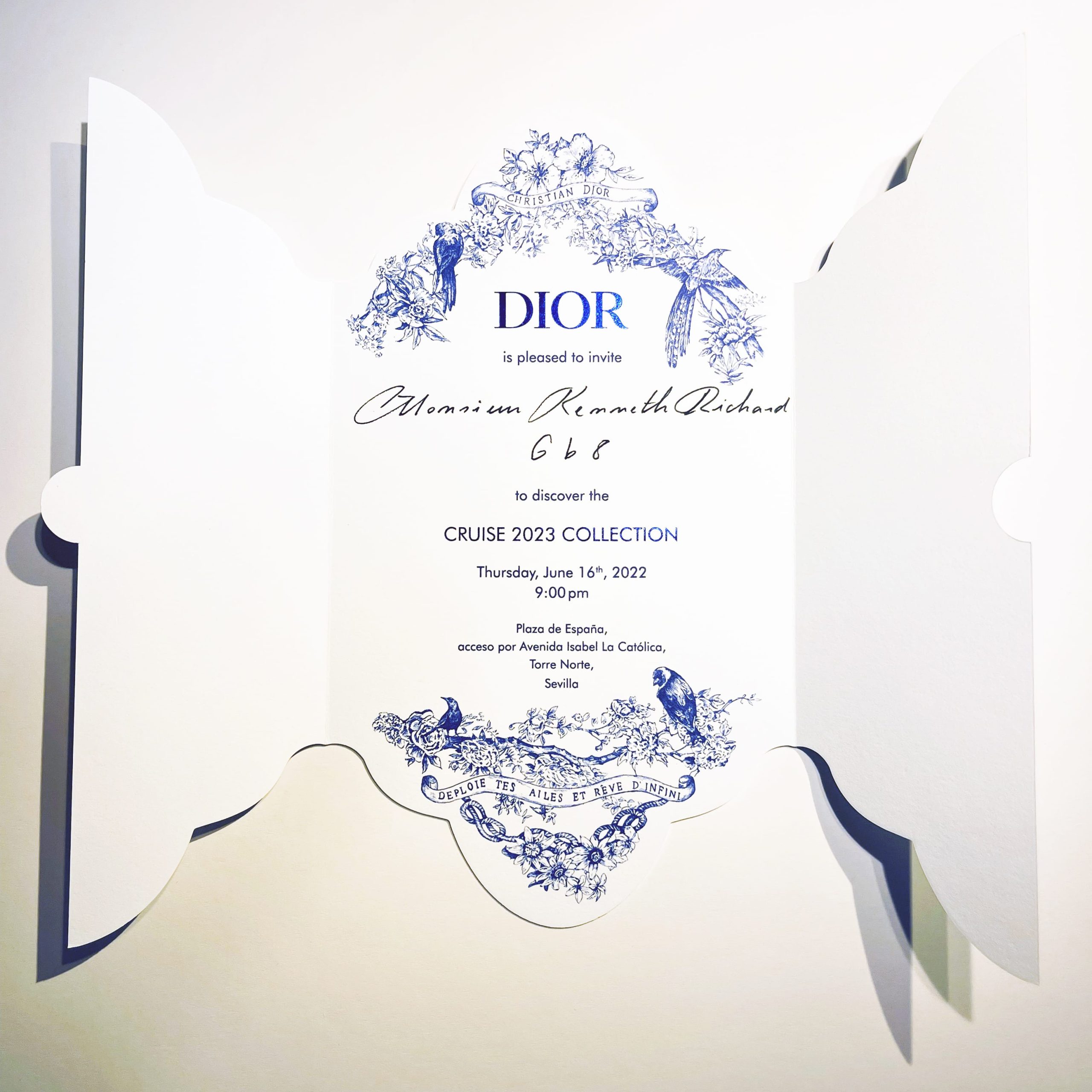 The Best Fall 2022 Couture Fashion Show Invitations