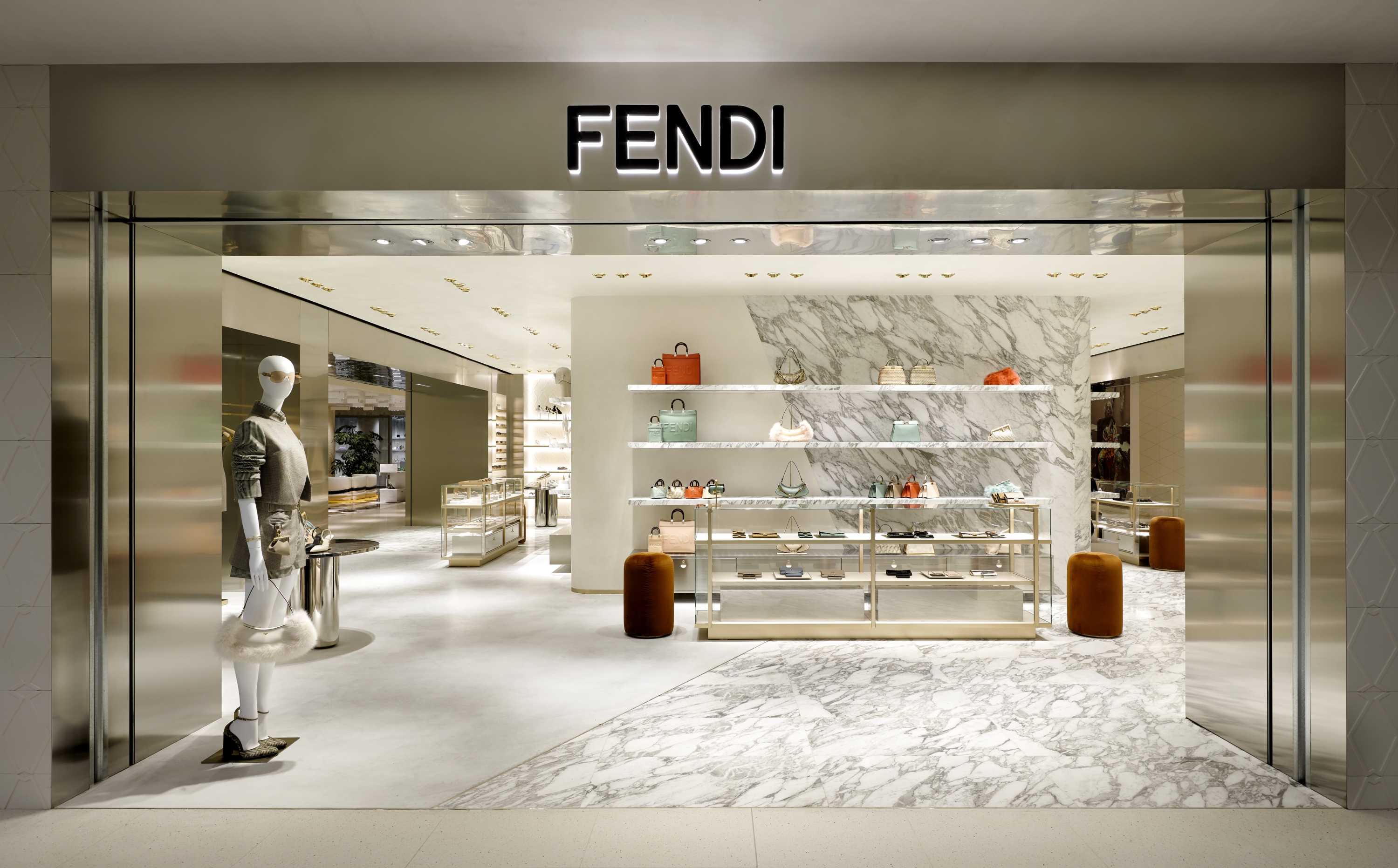 Fendi Opens Its First Boutique In Madrid