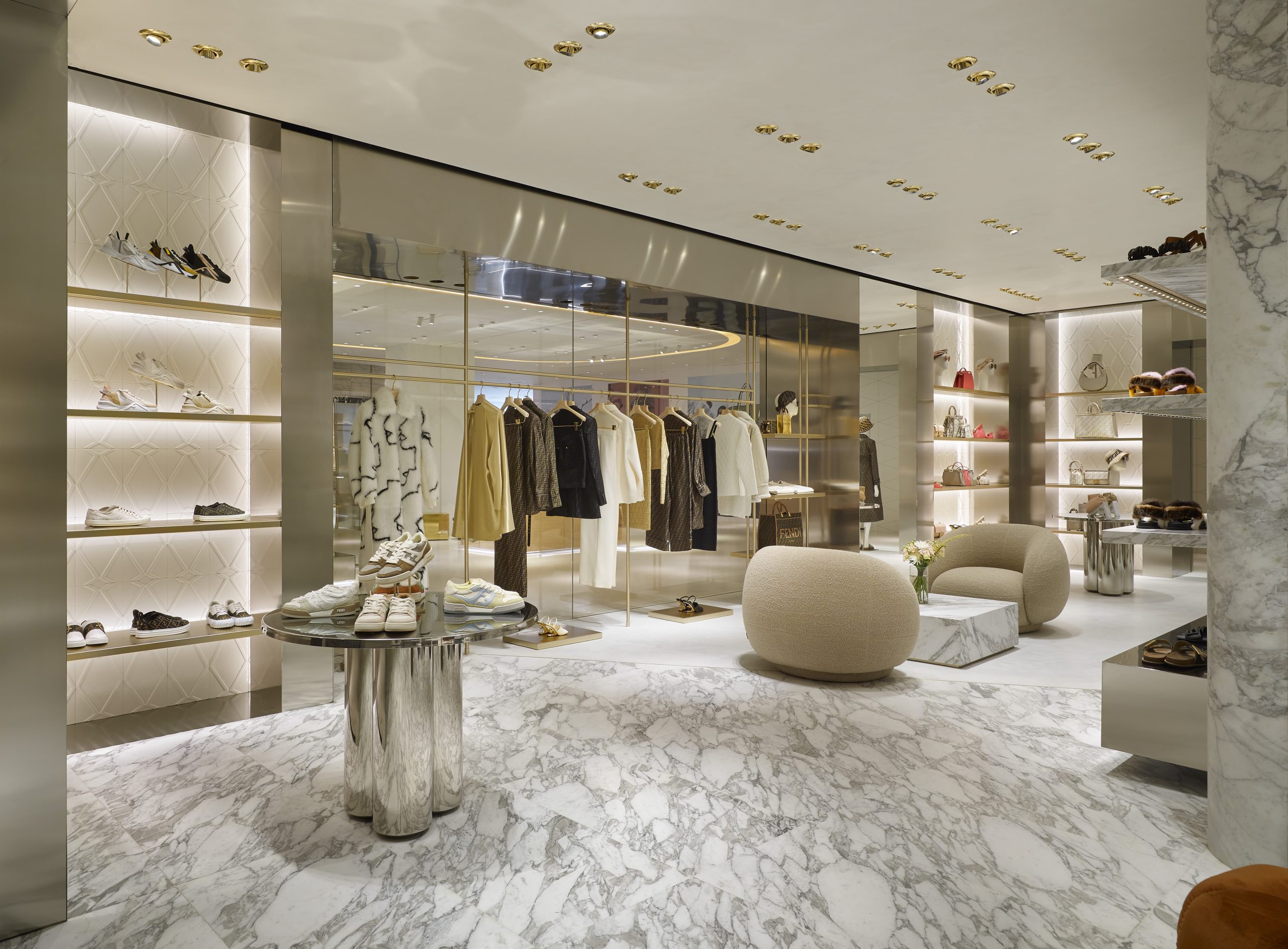 Fendi Introduces First Boutique in Madrid