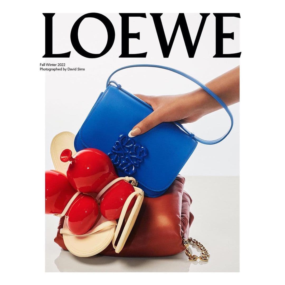 David Sims Eyes LOEWE FW 2022 Campaign Anthea Hamilton Pumpkins — Anne of  Carversville