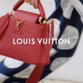 Louis Vuitton Capucines Bag 2022 ad campaign photo