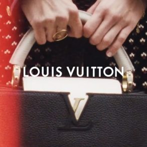 Louis Vuitton Capucines Bag 2022 ad campaign photo