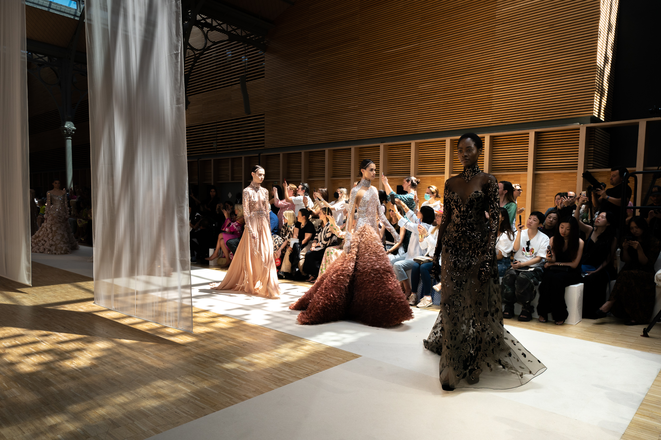 Elie Saab Fall 2022 Couture Fashion Show Atmosphere Fashion Show