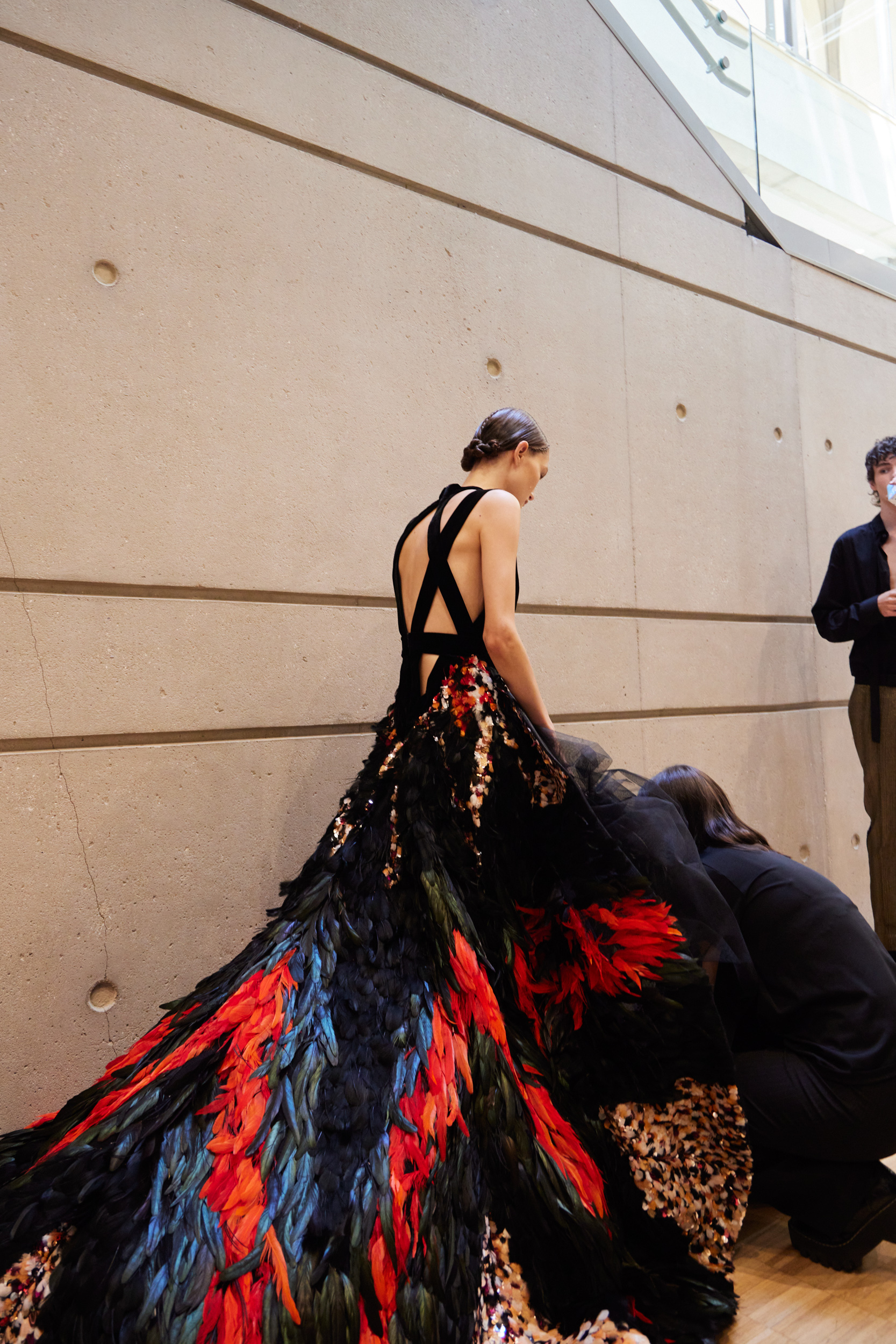 Elie Saab Fall 2022 Couture Fashion Show Backstage Fashion Show