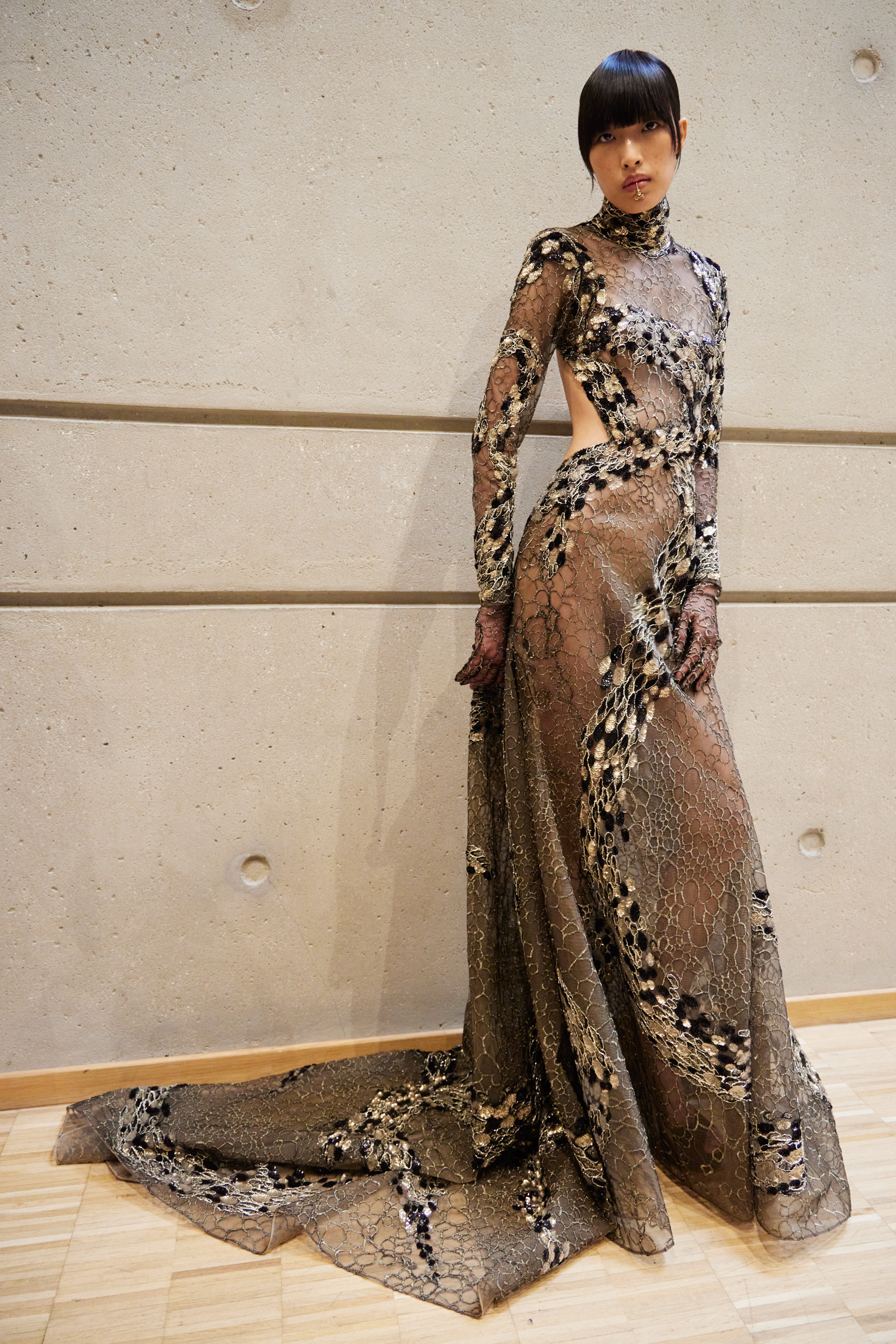 Elie Saab Fall 2022 Couture Fashion Show Backstage Fashion Show