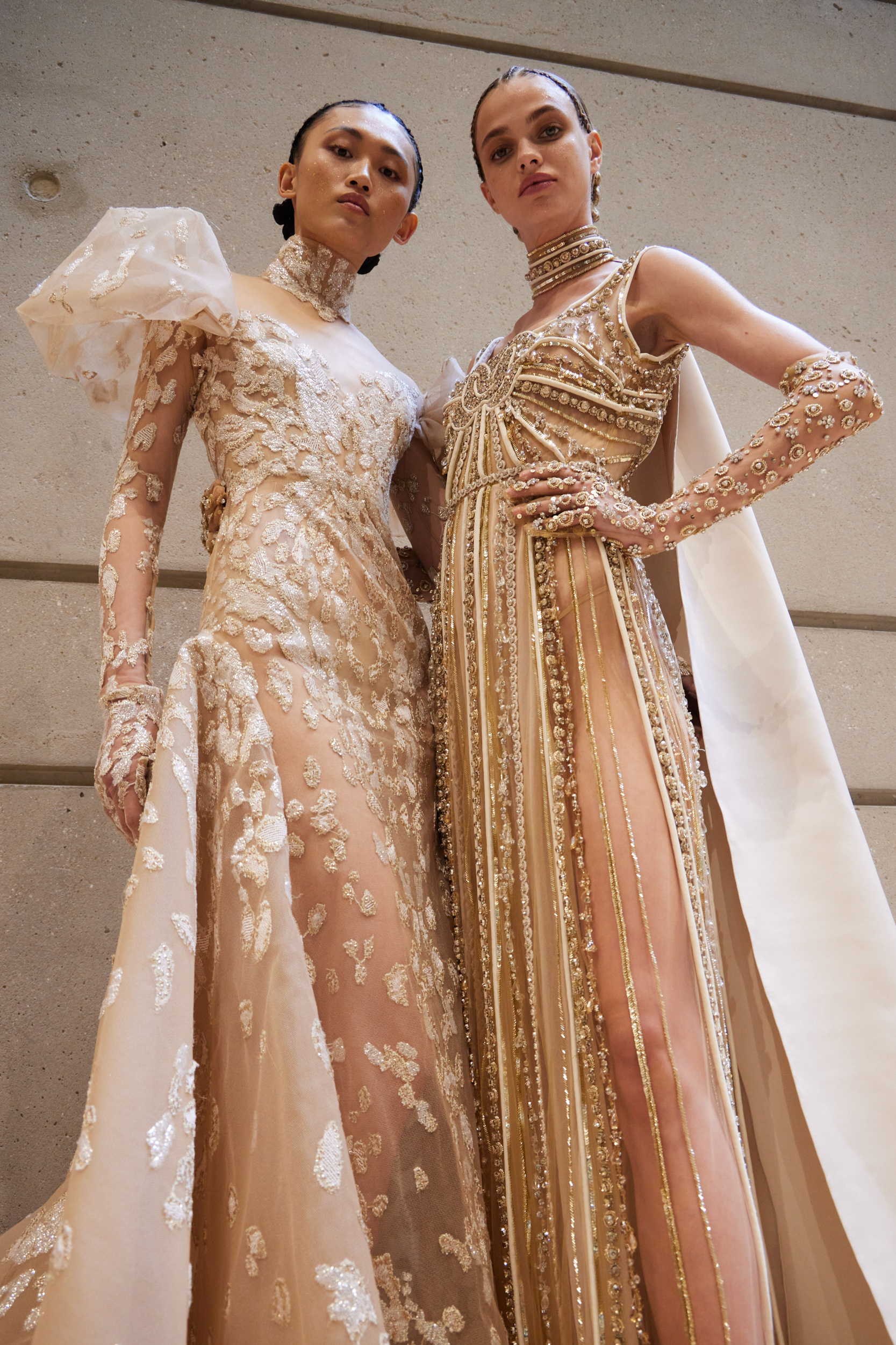 Elie Saab Fall 2022 Couture Fashion Show Backstage Fashion Show