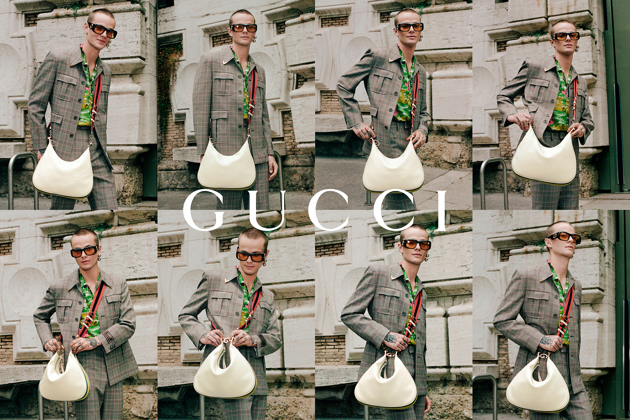 Gucci 'Attache Bag' 2022 Ad Campaign