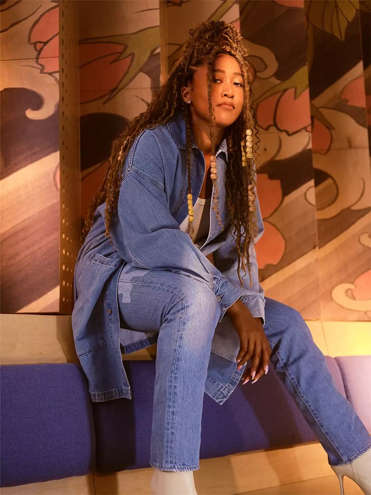 Naomi Osaka Stars in New Levi's Campaign and Talks About Her Future in  Fashion