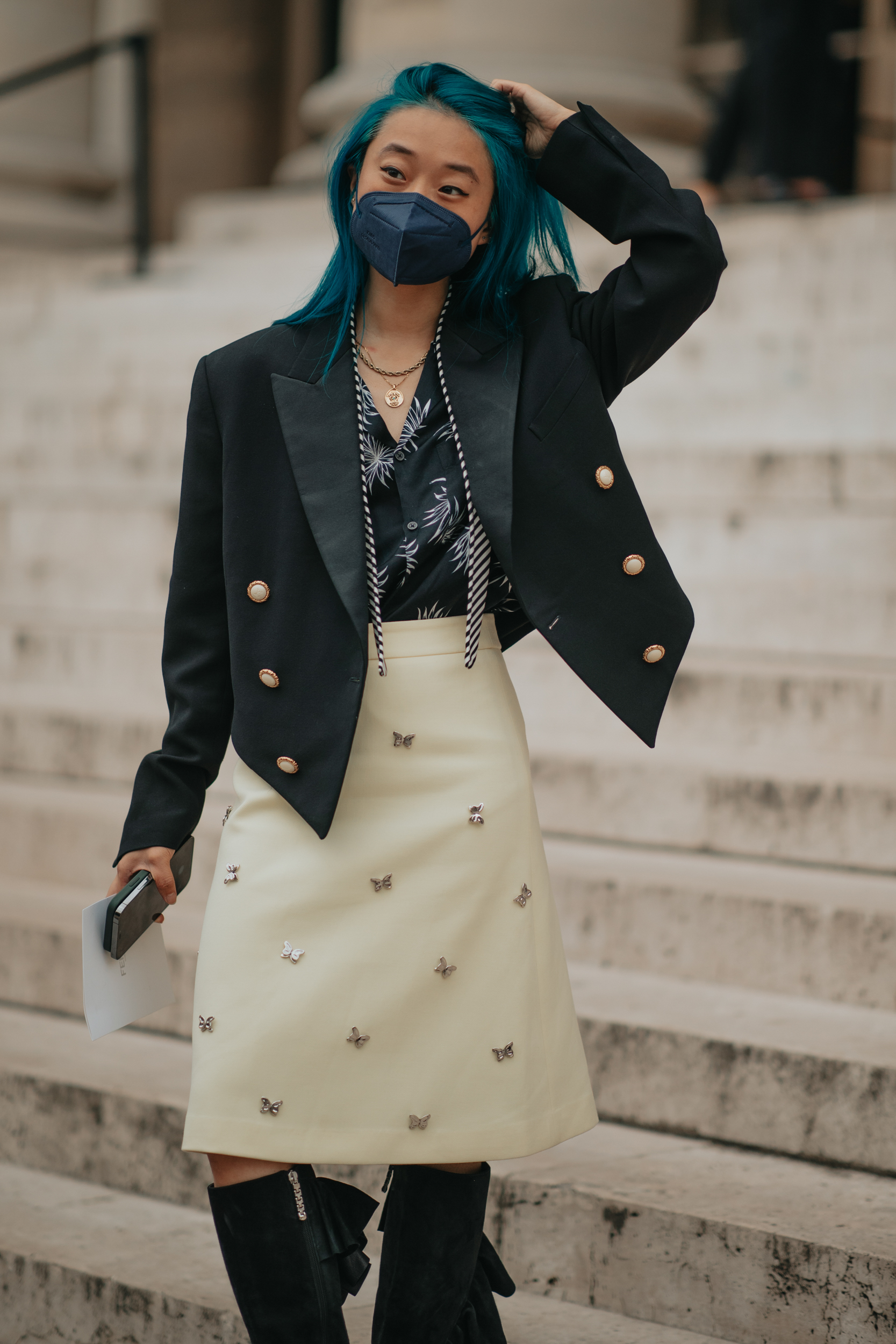 Paris Couture Street Style Fall 2022