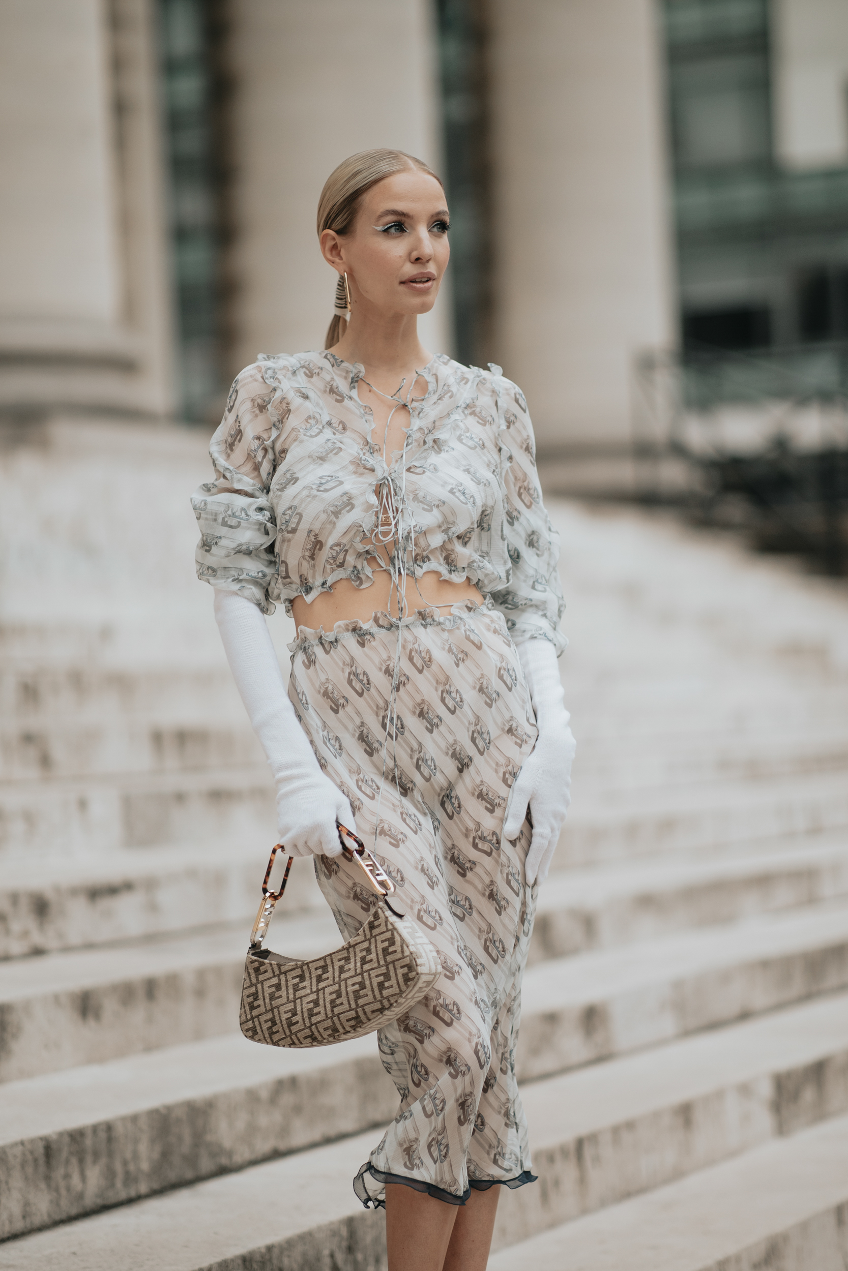 Paris Couture Street Style Fall 2022