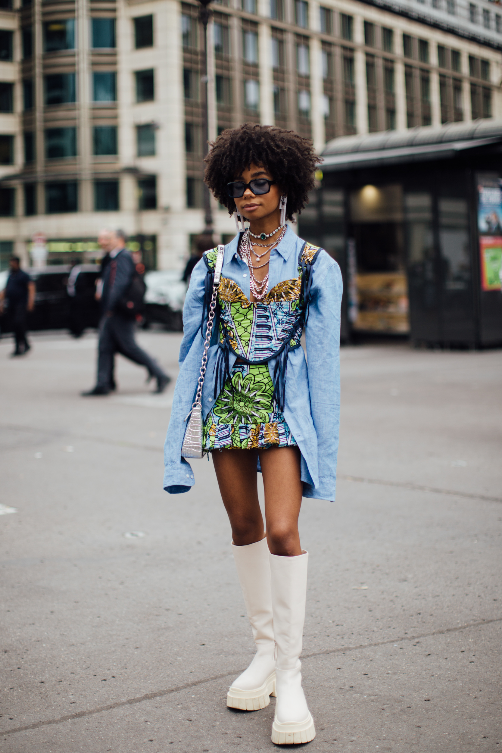 Paris Couture Street Style Fall 2022