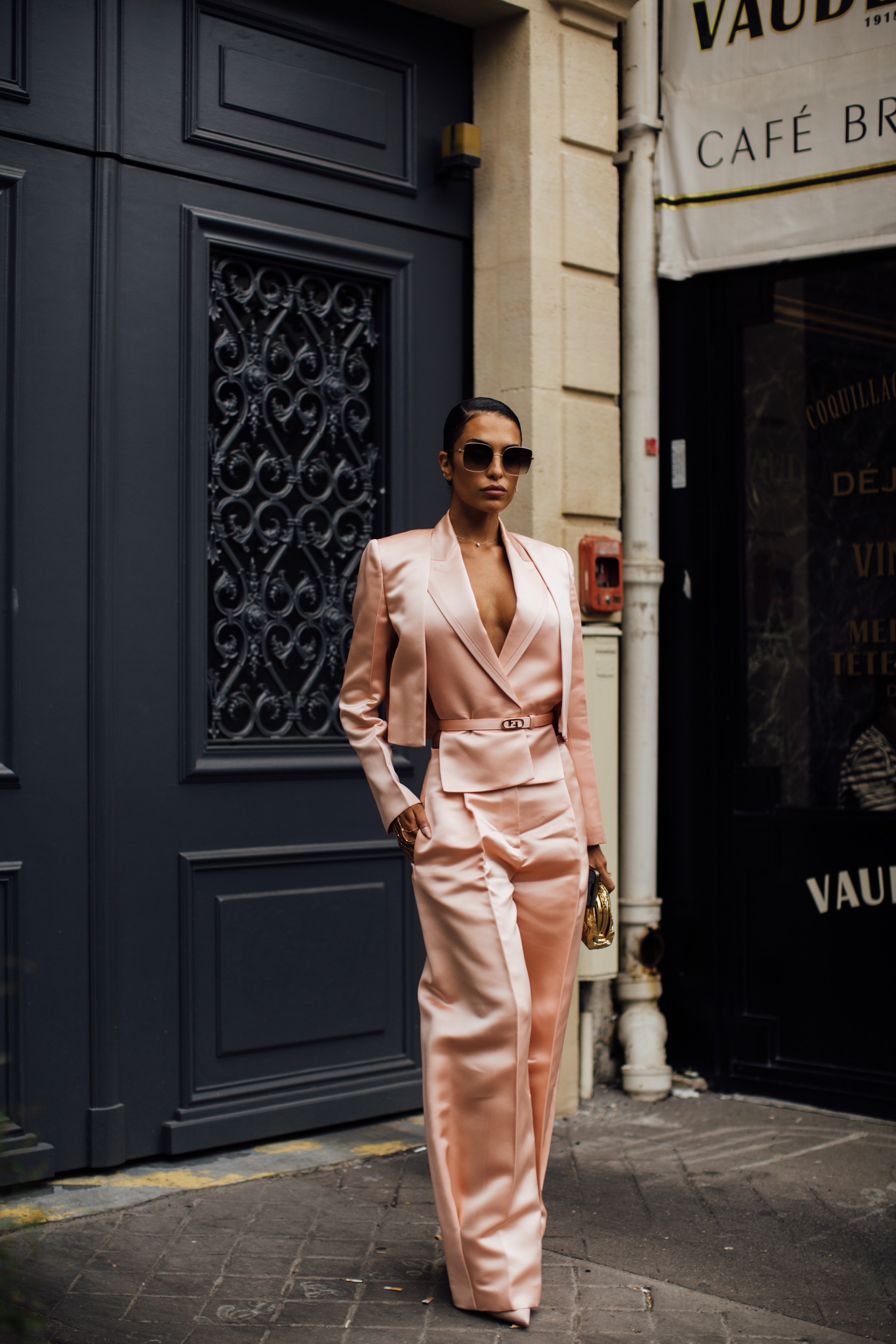 Paris Couture Street Style Fall 2022