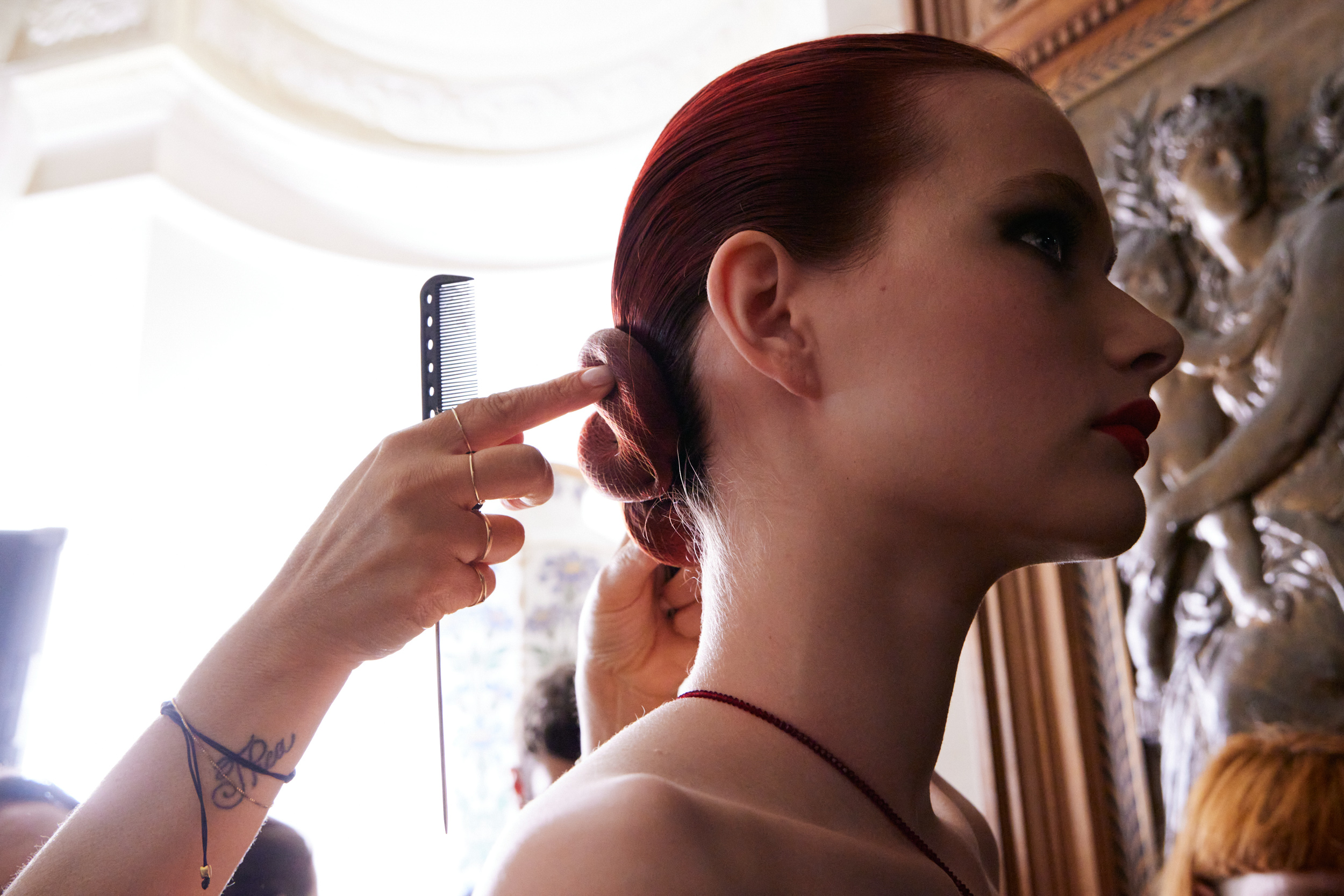 Schiaparelli Fall 2022 Couture Fashion Show Backstage Fashion Show