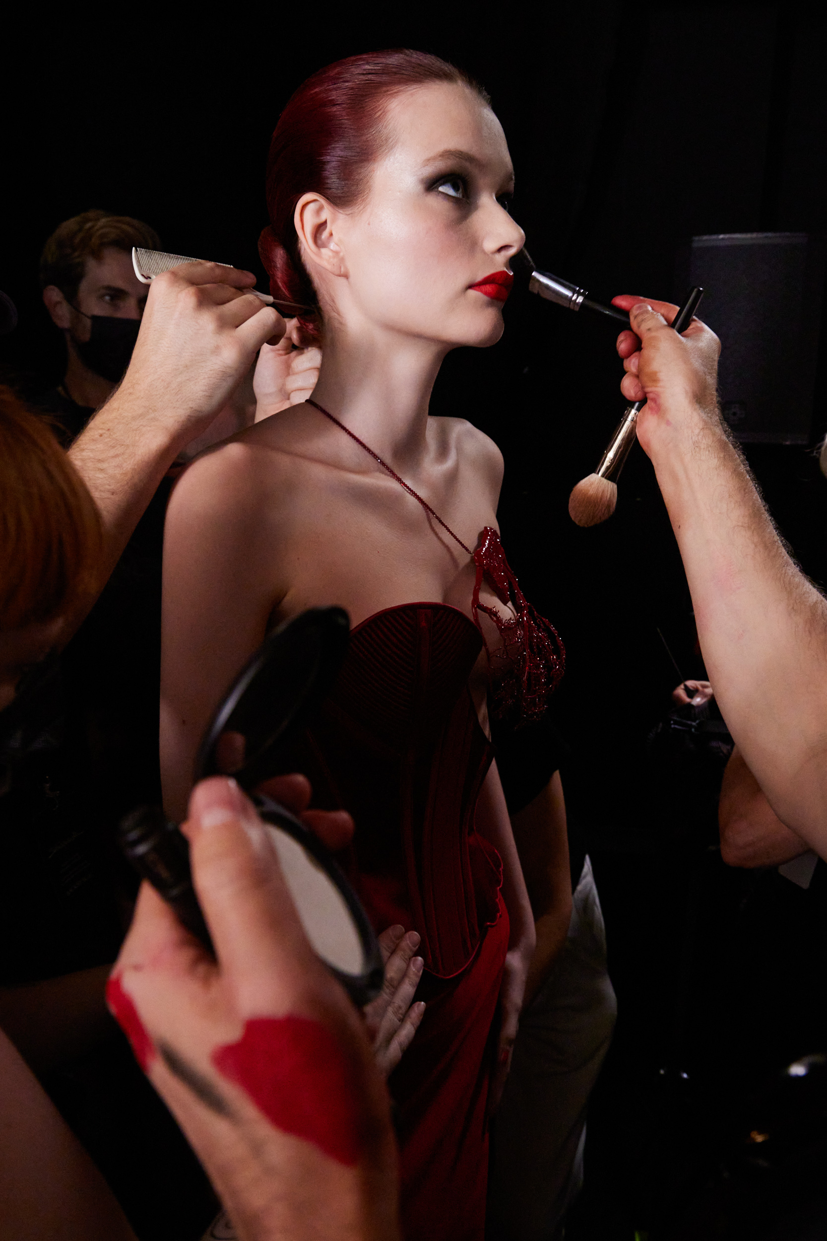 Schiaparelli Fall 2022 Couture Fashion Show Backstage Fashion Show