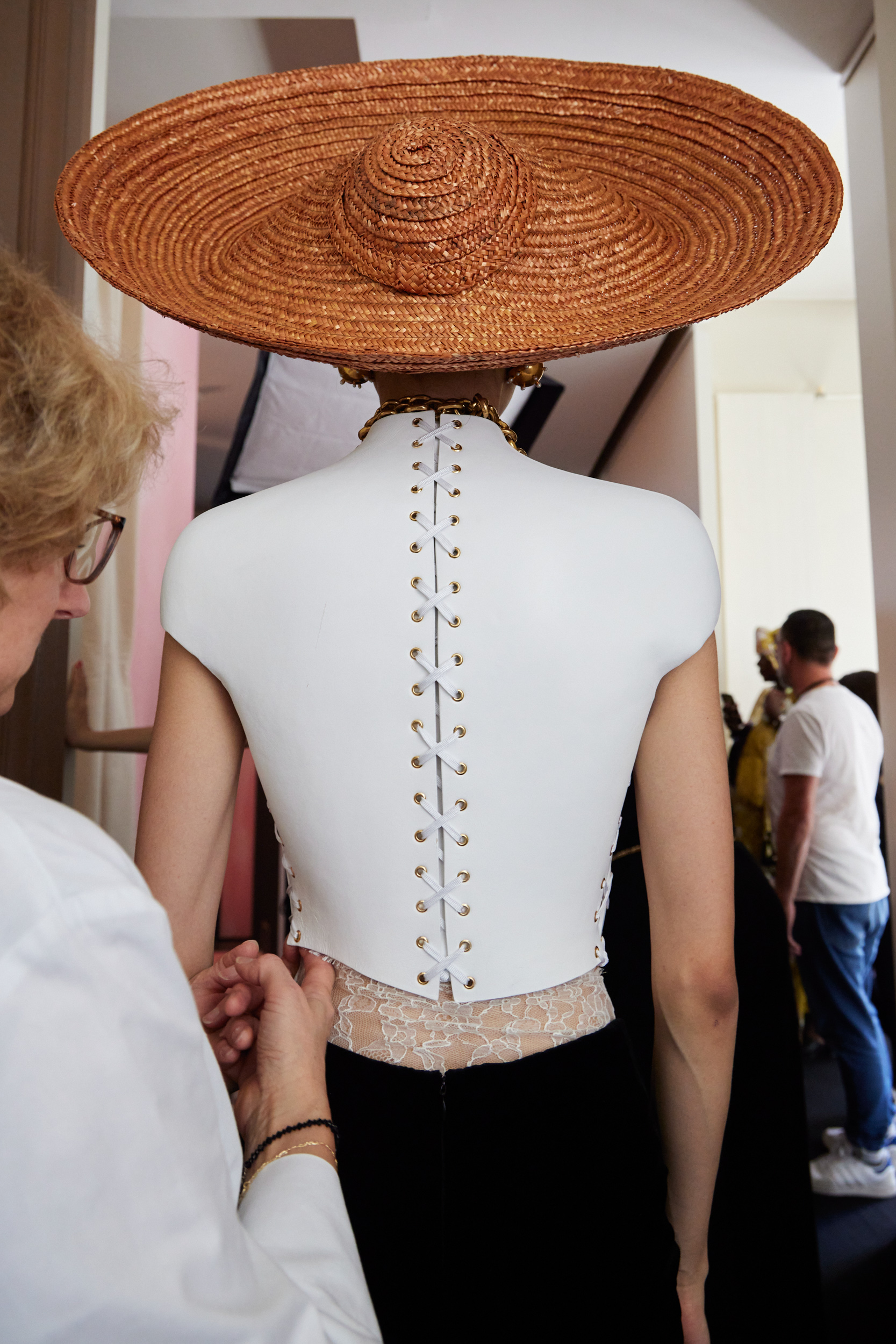 Schiaparelli Fall 2022 Couture Fashion Show Backstage Fashion Show