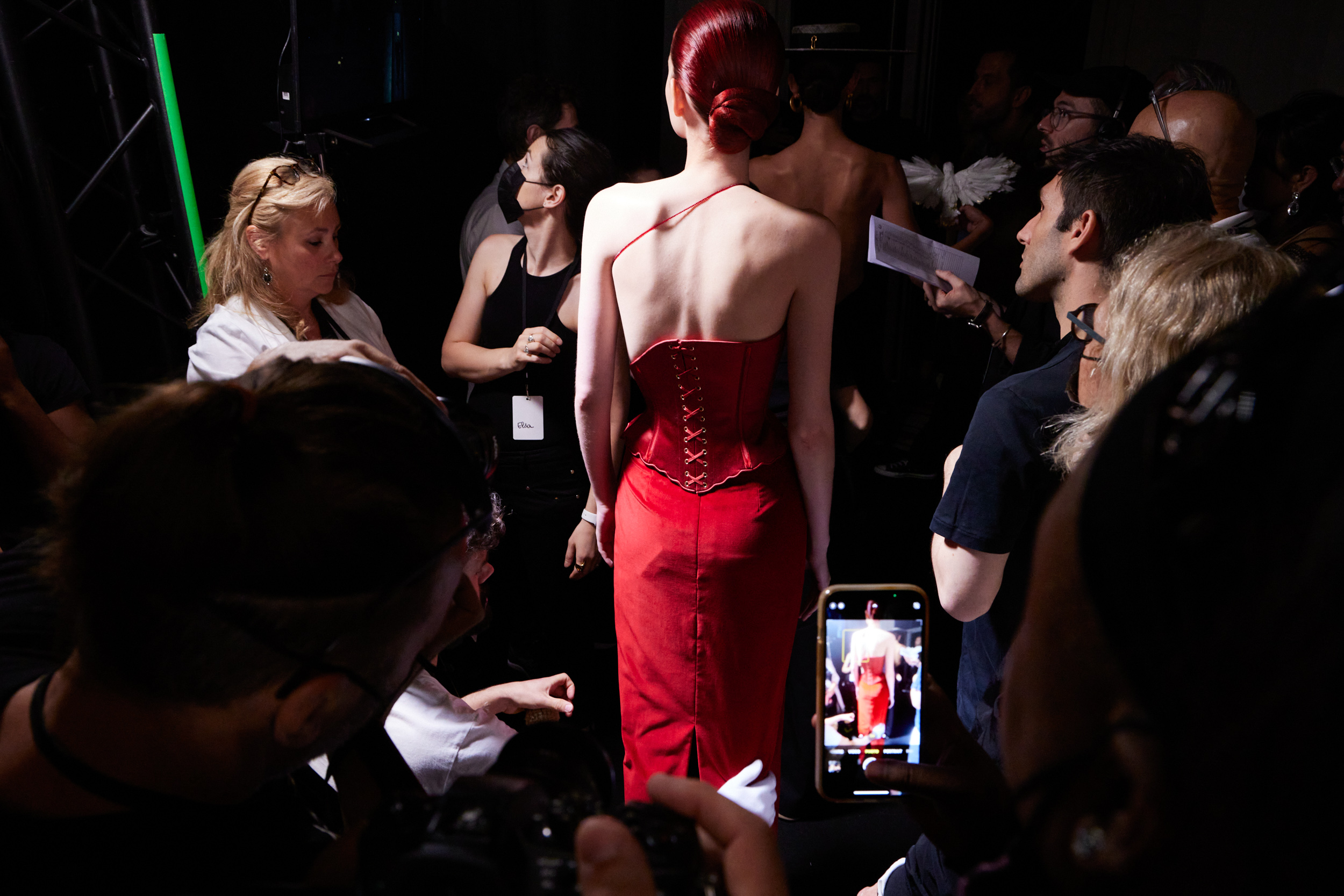 Schiaparelli Fall 2022 Couture Fashion Show Backstage Fashion Show