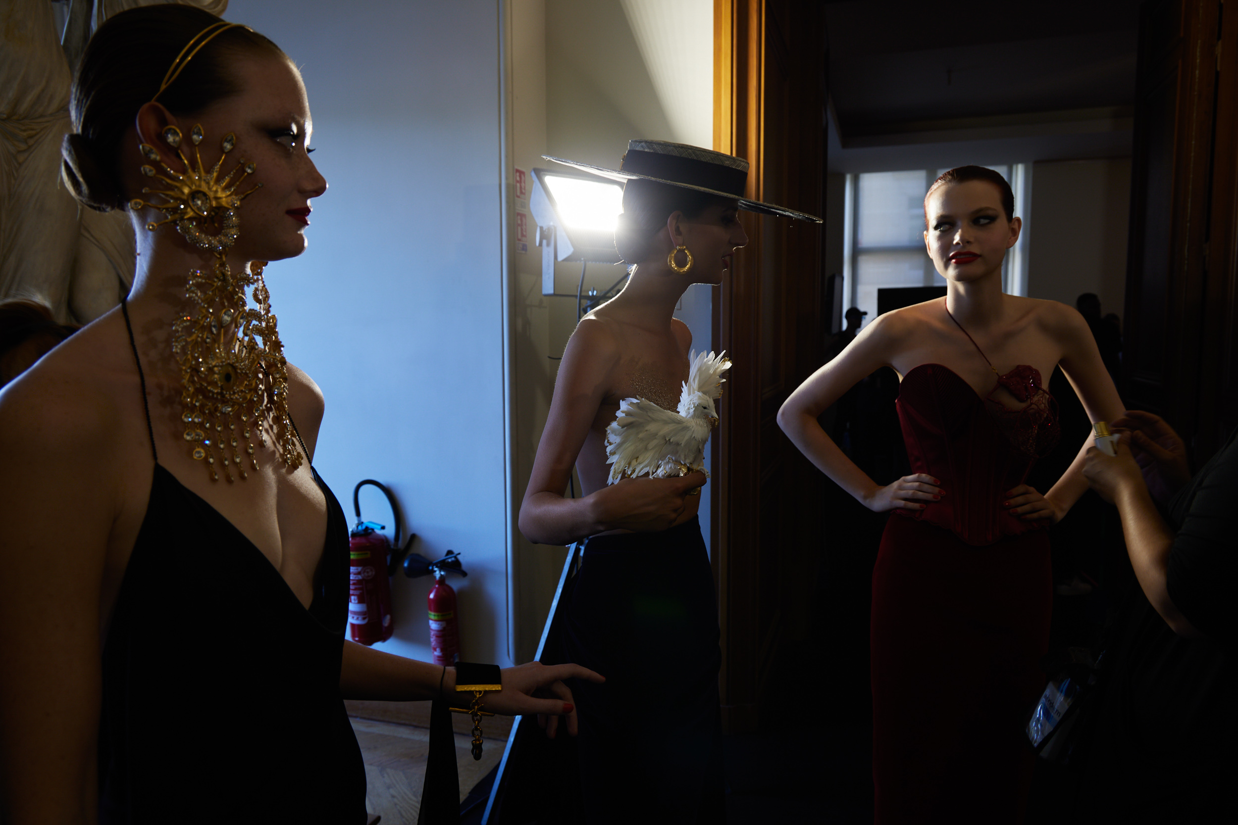 Schiaparelli Fall 2022 Couture Fashion Show Backstage Fashion Show