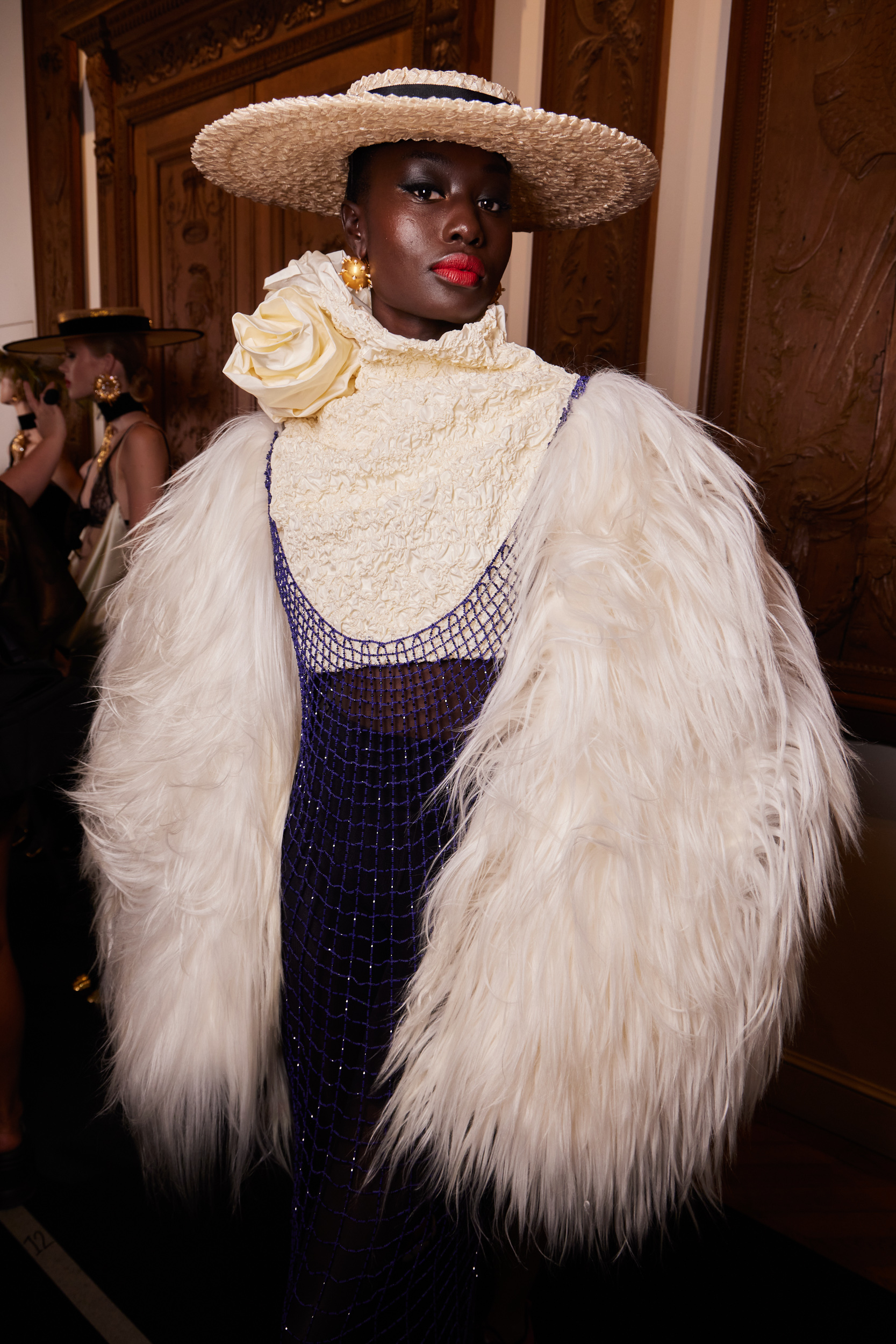 Schiaparelli Fall 2022 Couture Fashion Show Backstage Fashion Show