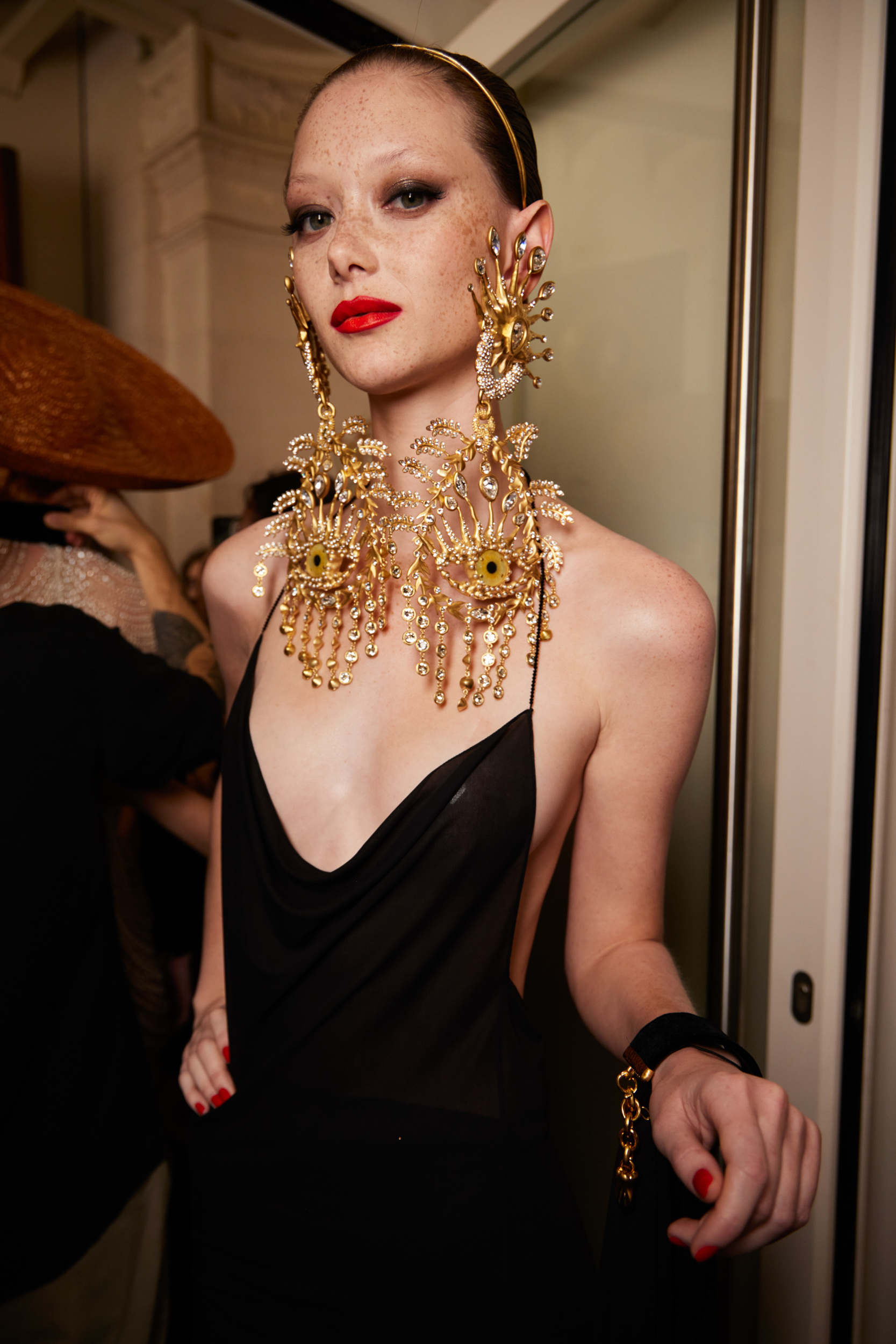 Schiaparelli Fall 2022 Couture Fashion Show Backstage Fashion Show