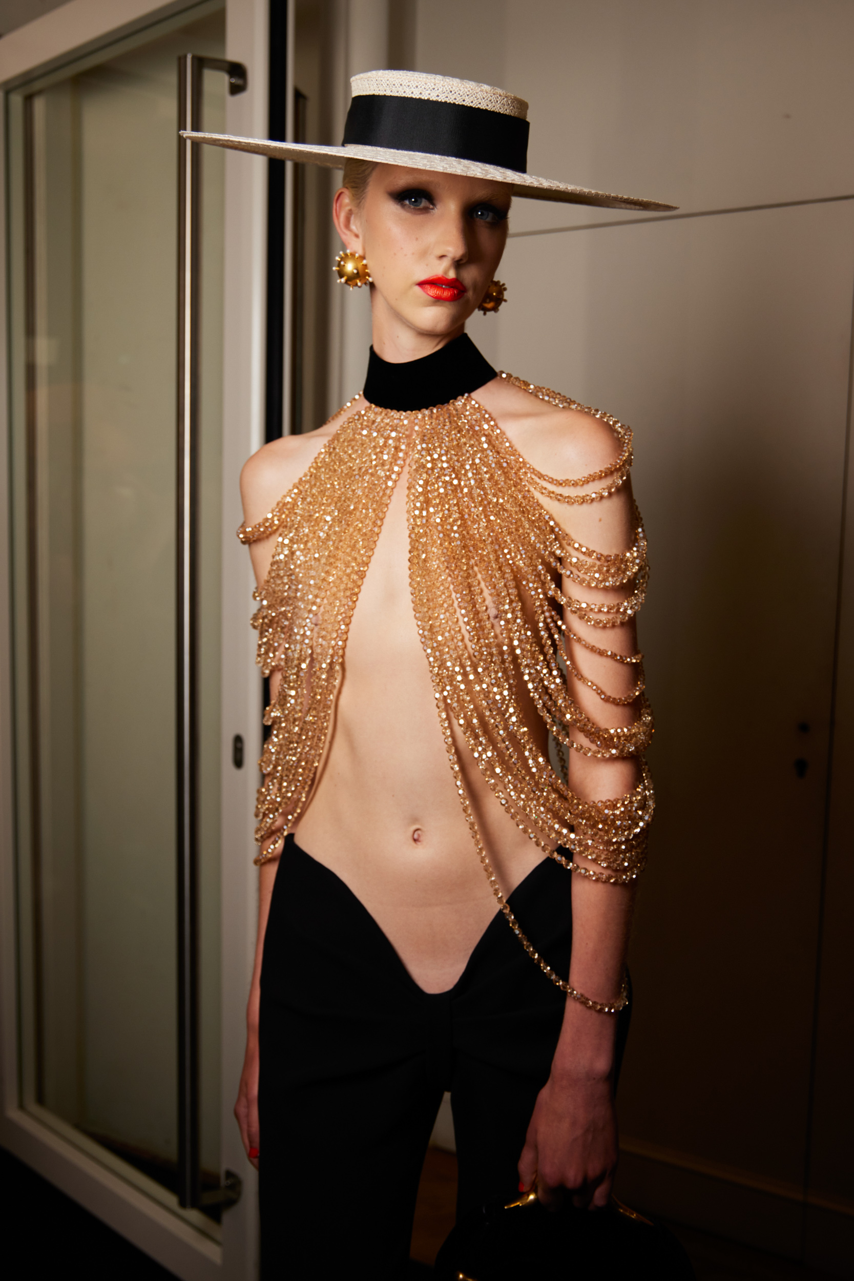 Schiaparelli Fall 2022 Couture Fashion Show Backstage Fashion Show