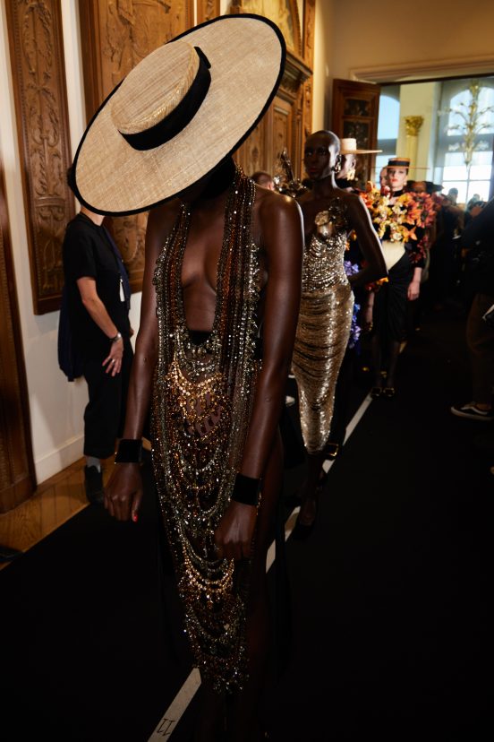 Schiaparelli Fall 2022 Couture Fashion Show Backstage Fashion Show