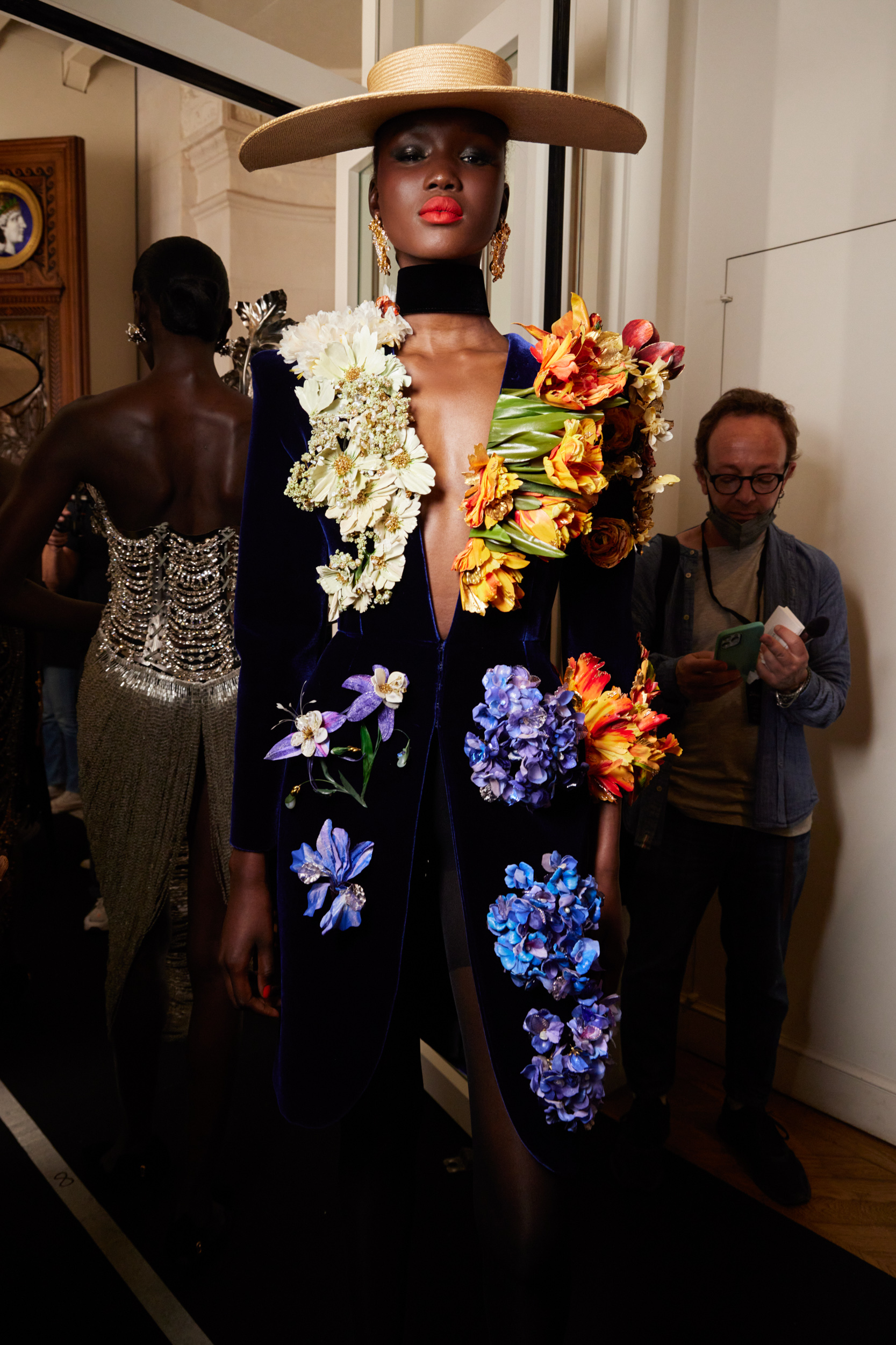 Schiaparelli Fall 2022 Couture Fashion Show Backstage Fashion Show