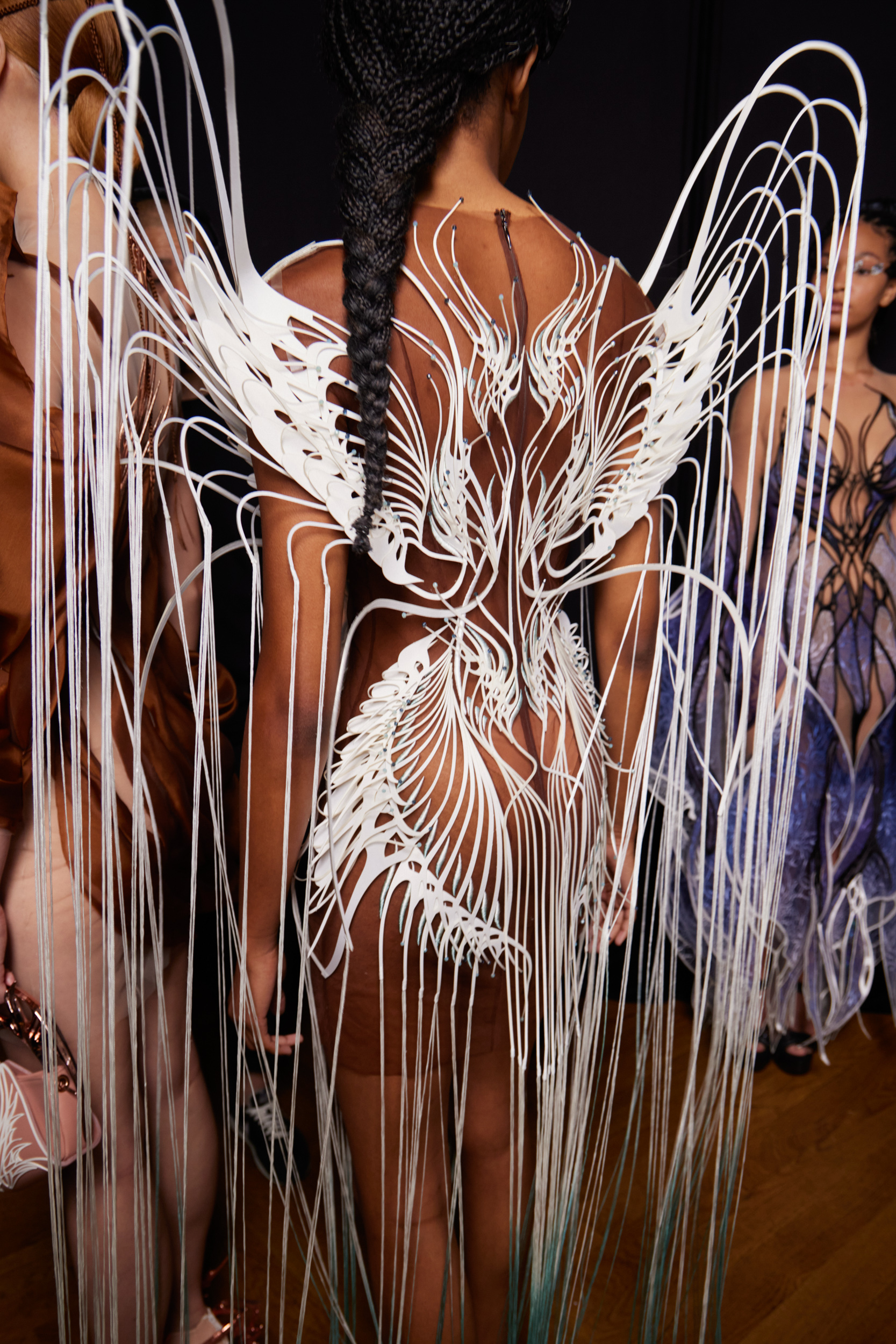 Iris Van Herpen Fall 2022 Couture Fashion Show Backstage Fashion Show