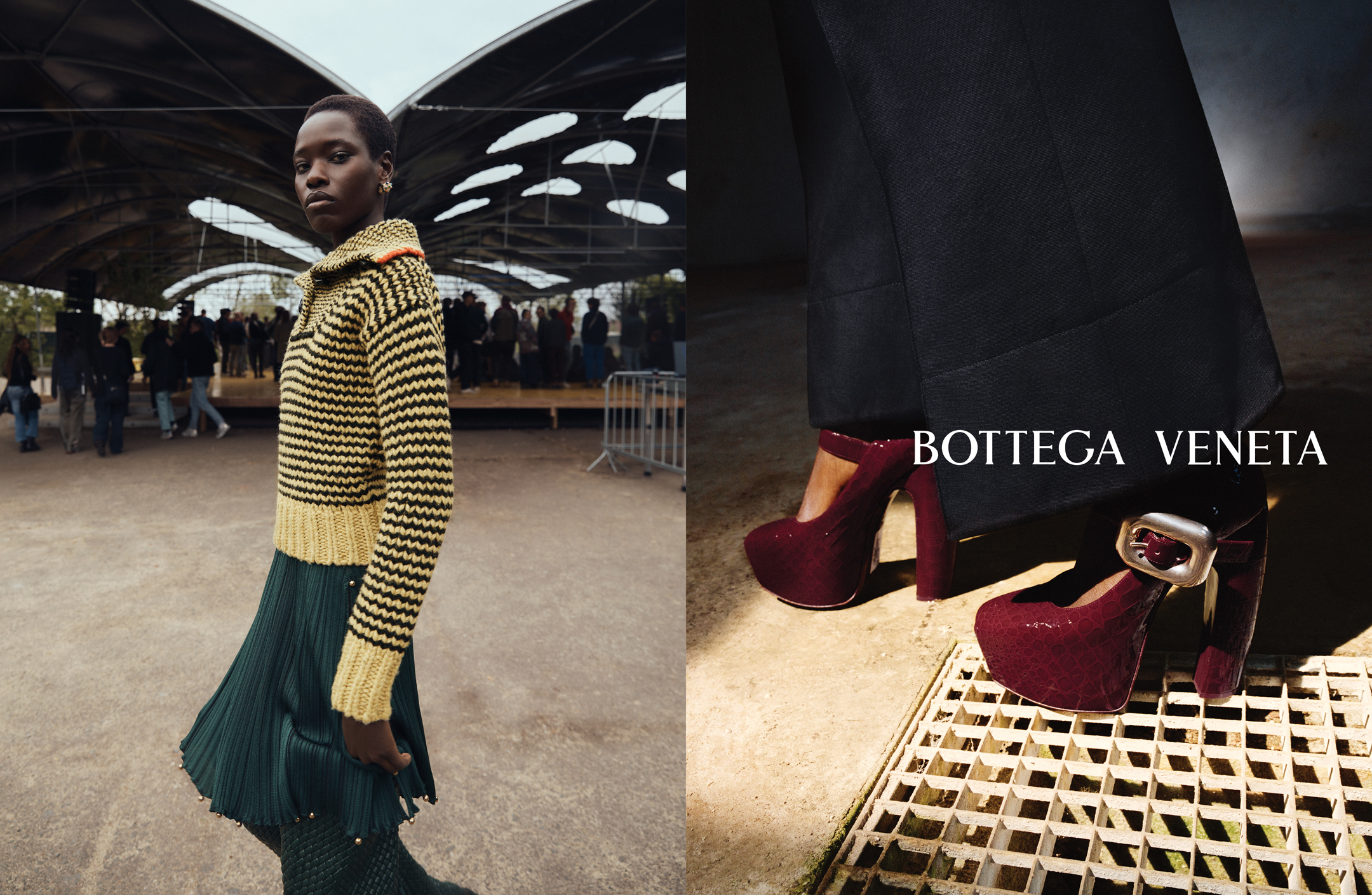 Bottega Veneta's latest campaign is the Fitzcarraldo Editions of fashion