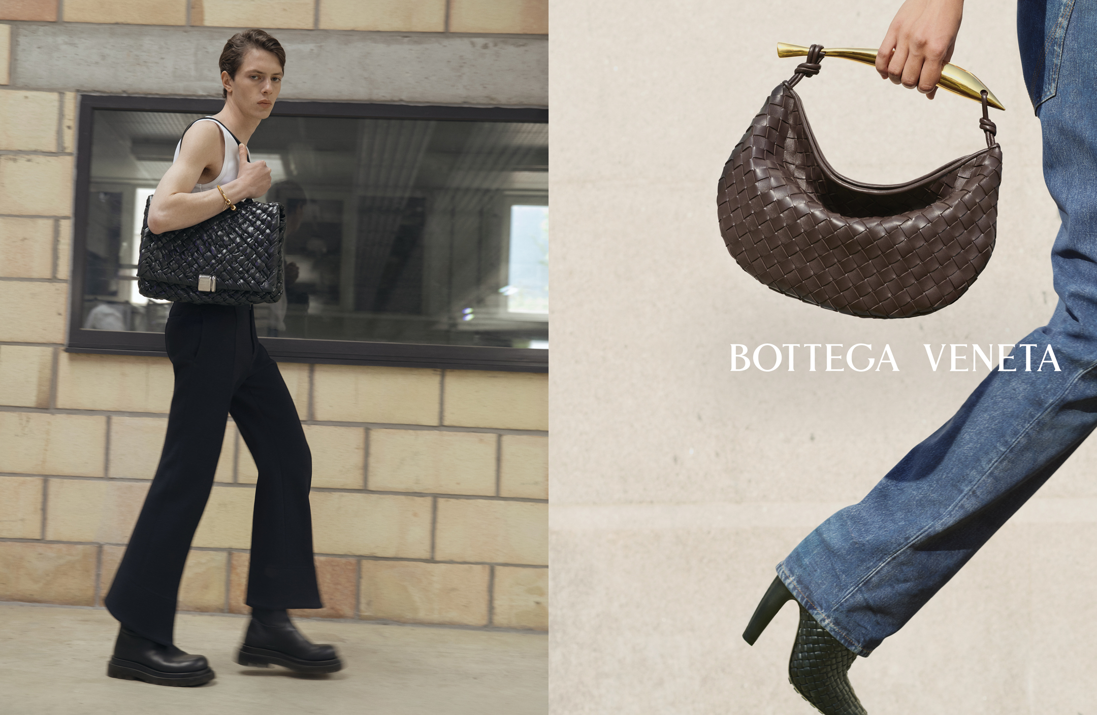 Bottega Veneta's SS23 campaign brings the Andiamo bag out - The Glass  Magazine