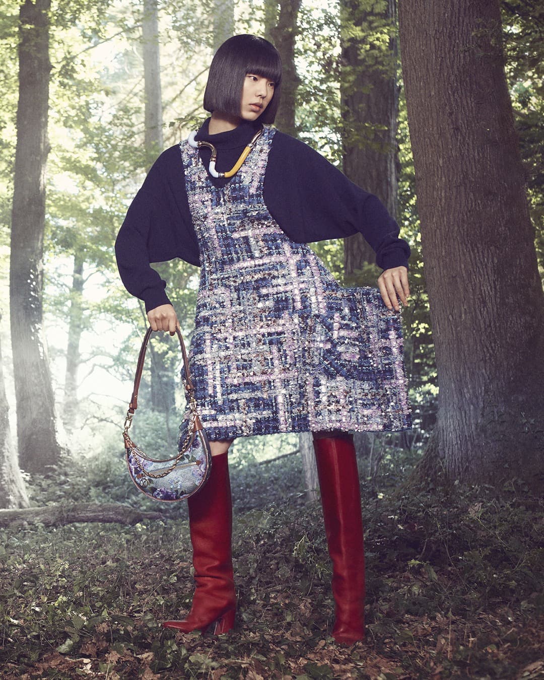 Louis Vuitton Pre-Fall 2022 Campaign - fashionotography