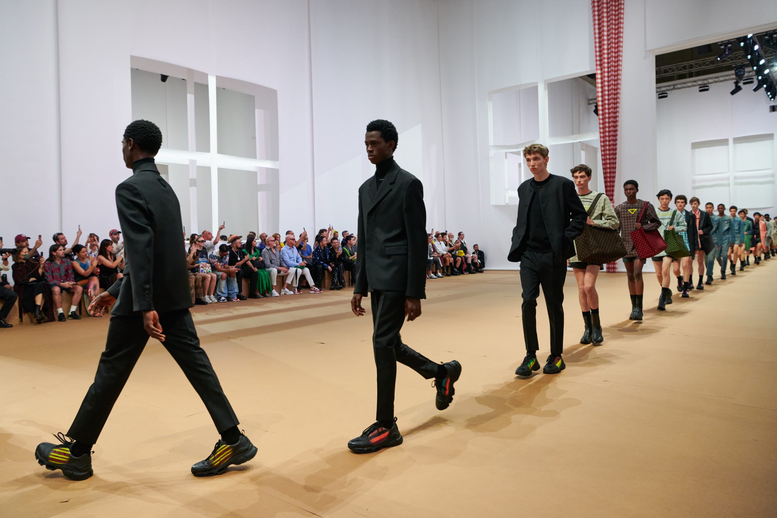 Prada Spring 2023 Men's Fashion Show Atmosphere | The Impression