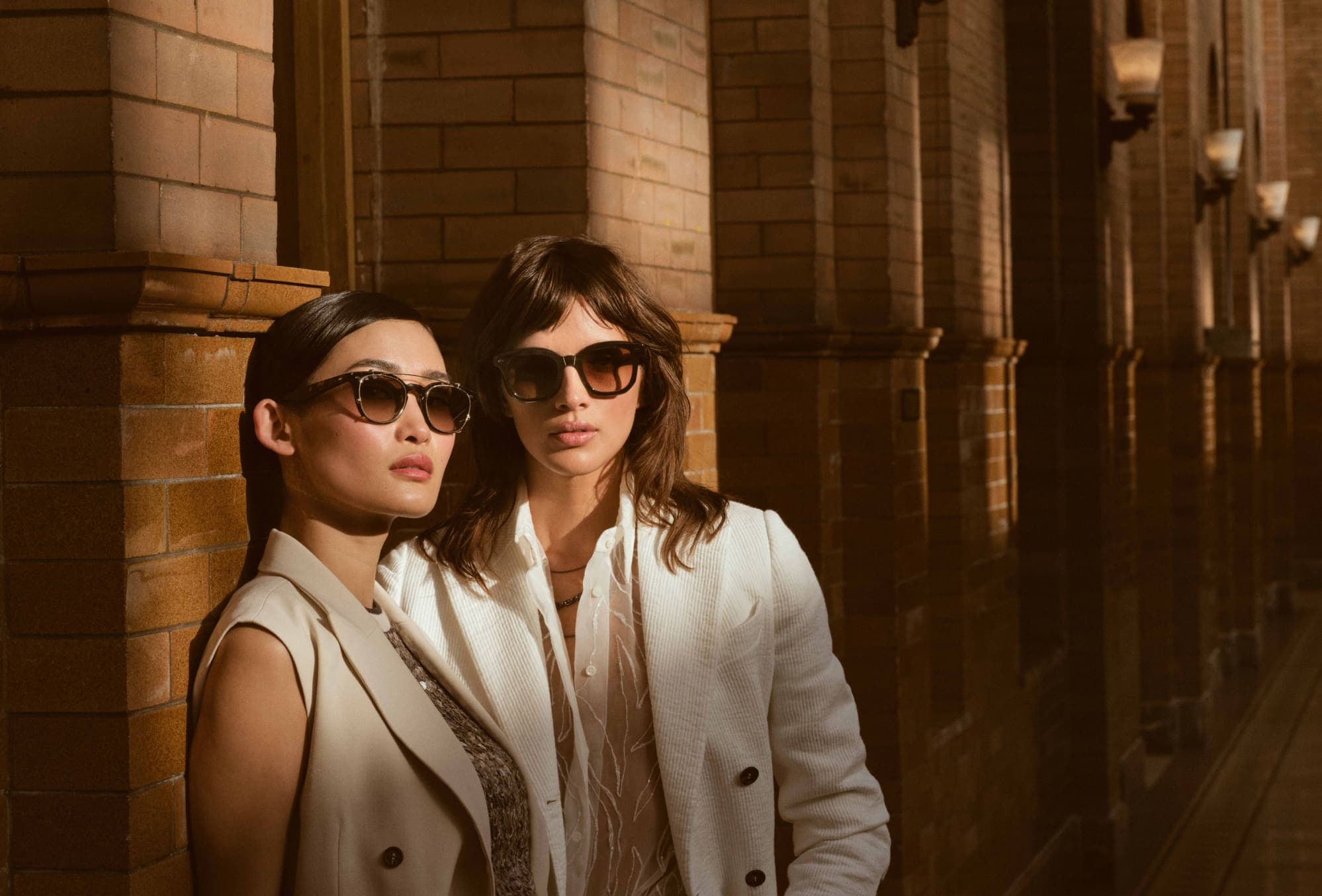 Brunello Cucinelli and Oliver Peoples Spring 2022 Ad Campaign