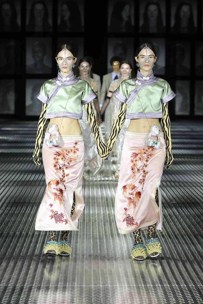 Gucci Spring 2023 Fashion Show Twins