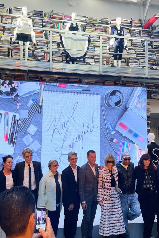 The Met Karl Lagerfeld Exhibit announcement