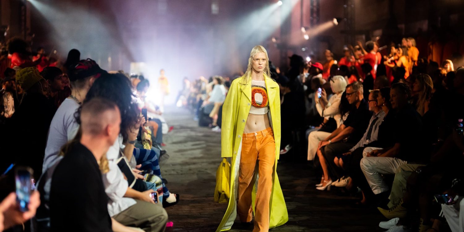 Top 10 New York Fashion Week Spring 2023 Shows header image from Marni Spring 2023 fashion show