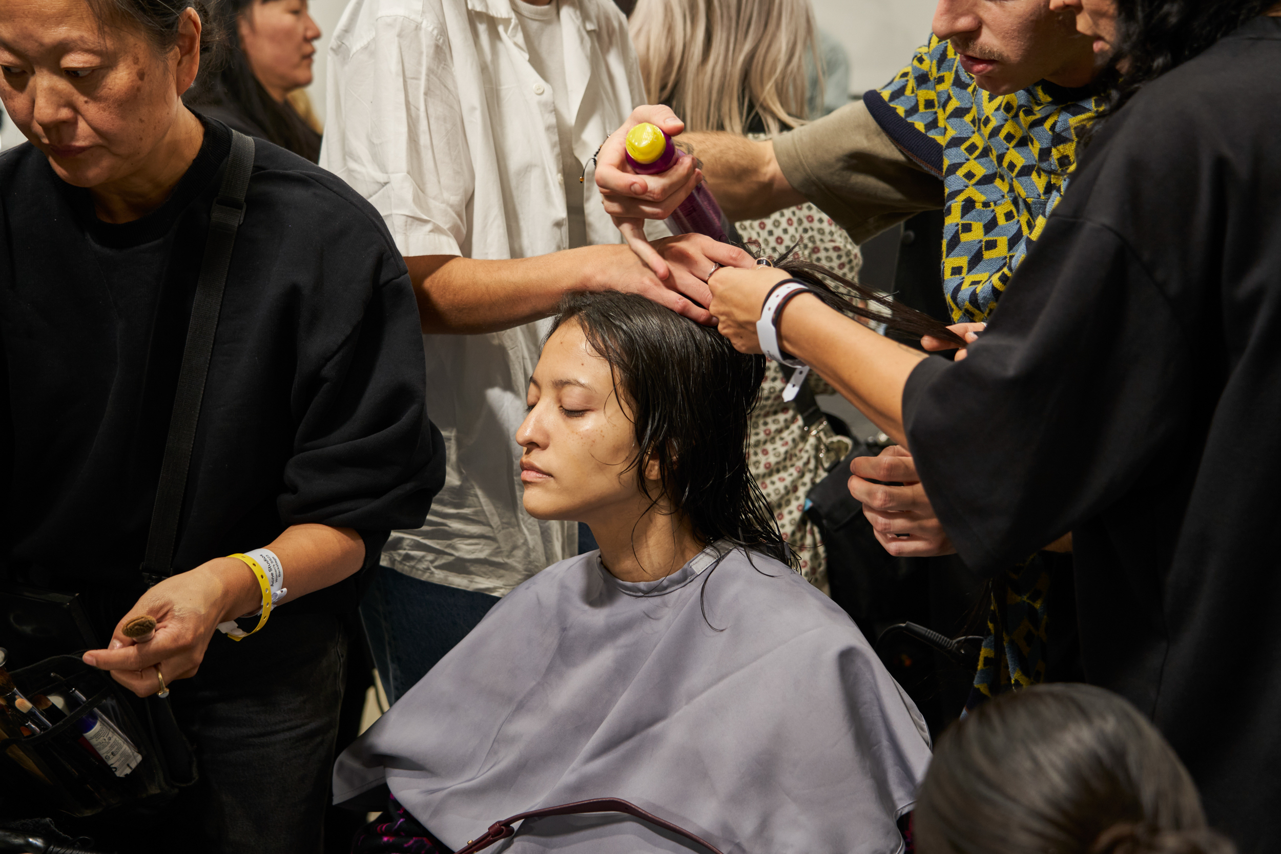 Acne Studios Spring 2023 Fashion Show Backstage