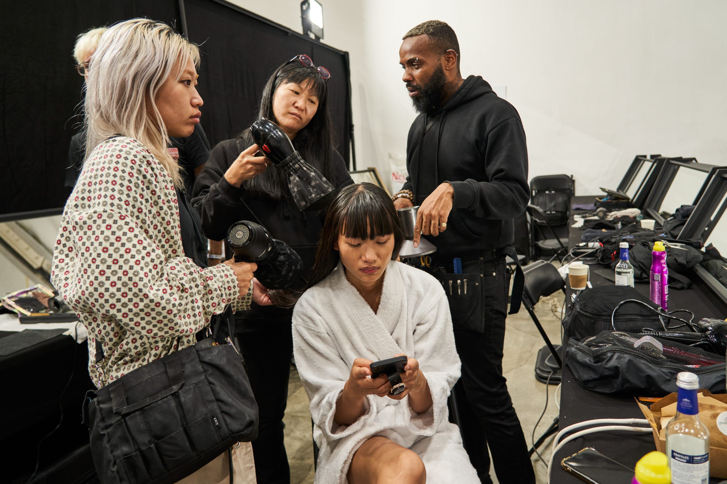 Acne Studios Spring 2023 Fashion Show Backstage