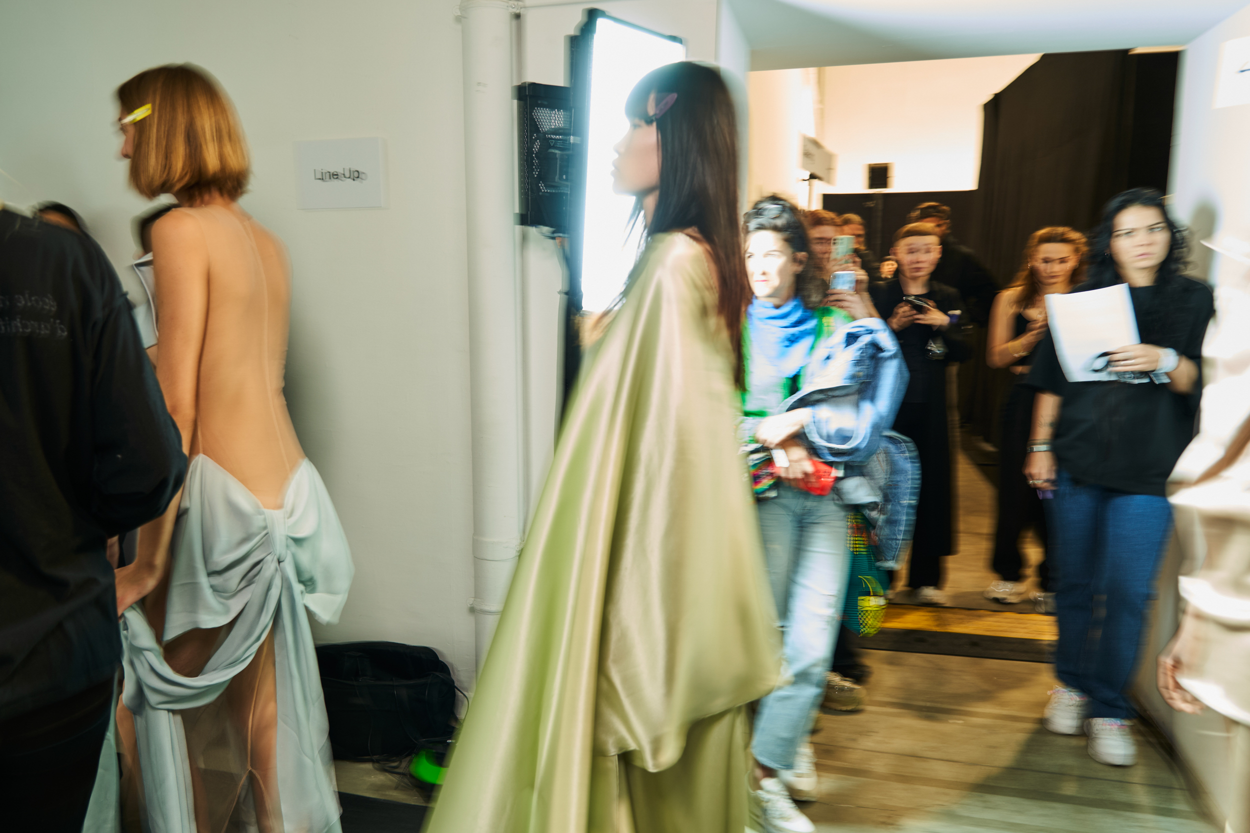 Acne Studios Spring 2023 Fashion Show Backstage