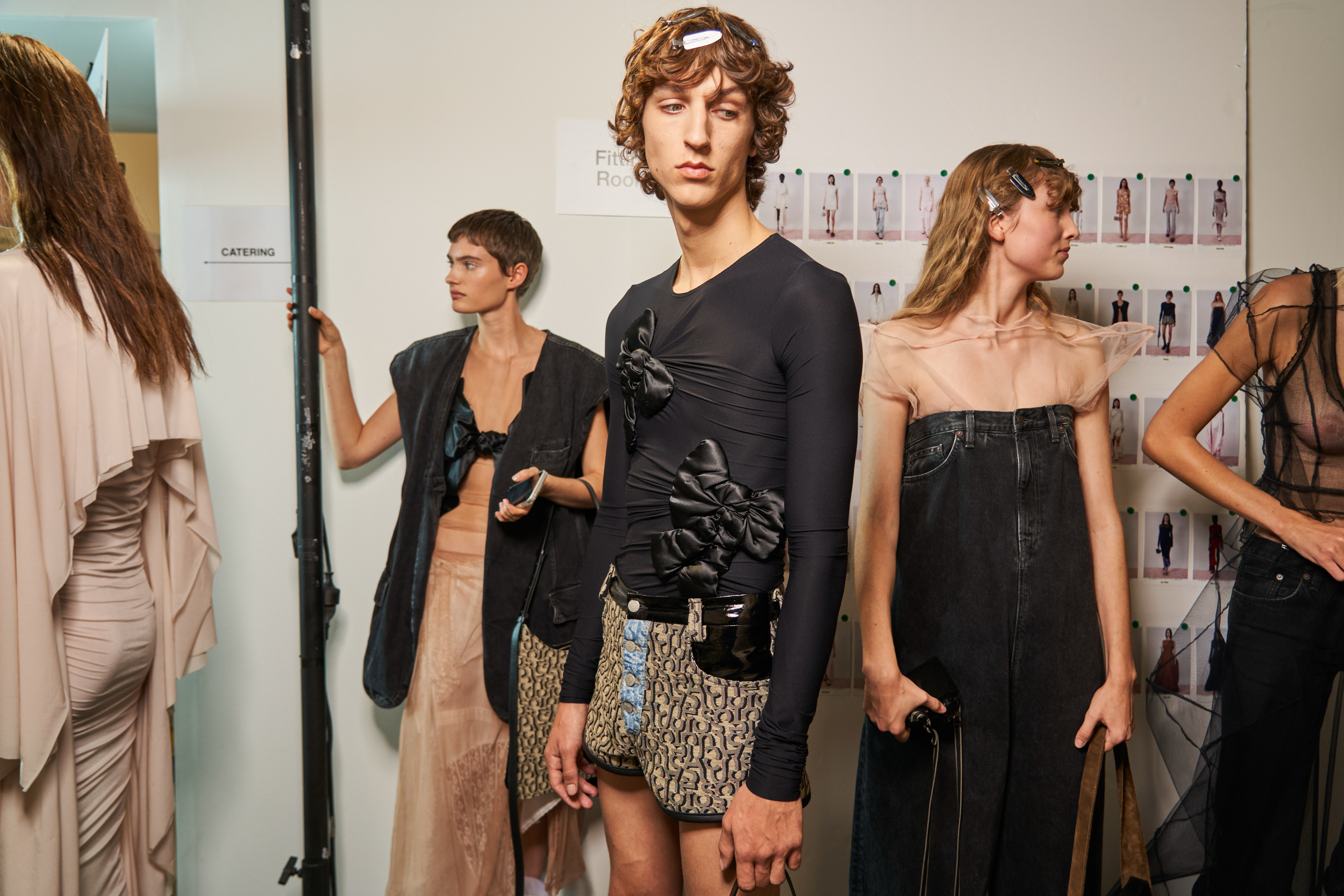 Acne Studios Spring 2023 Fashion Show Backstage