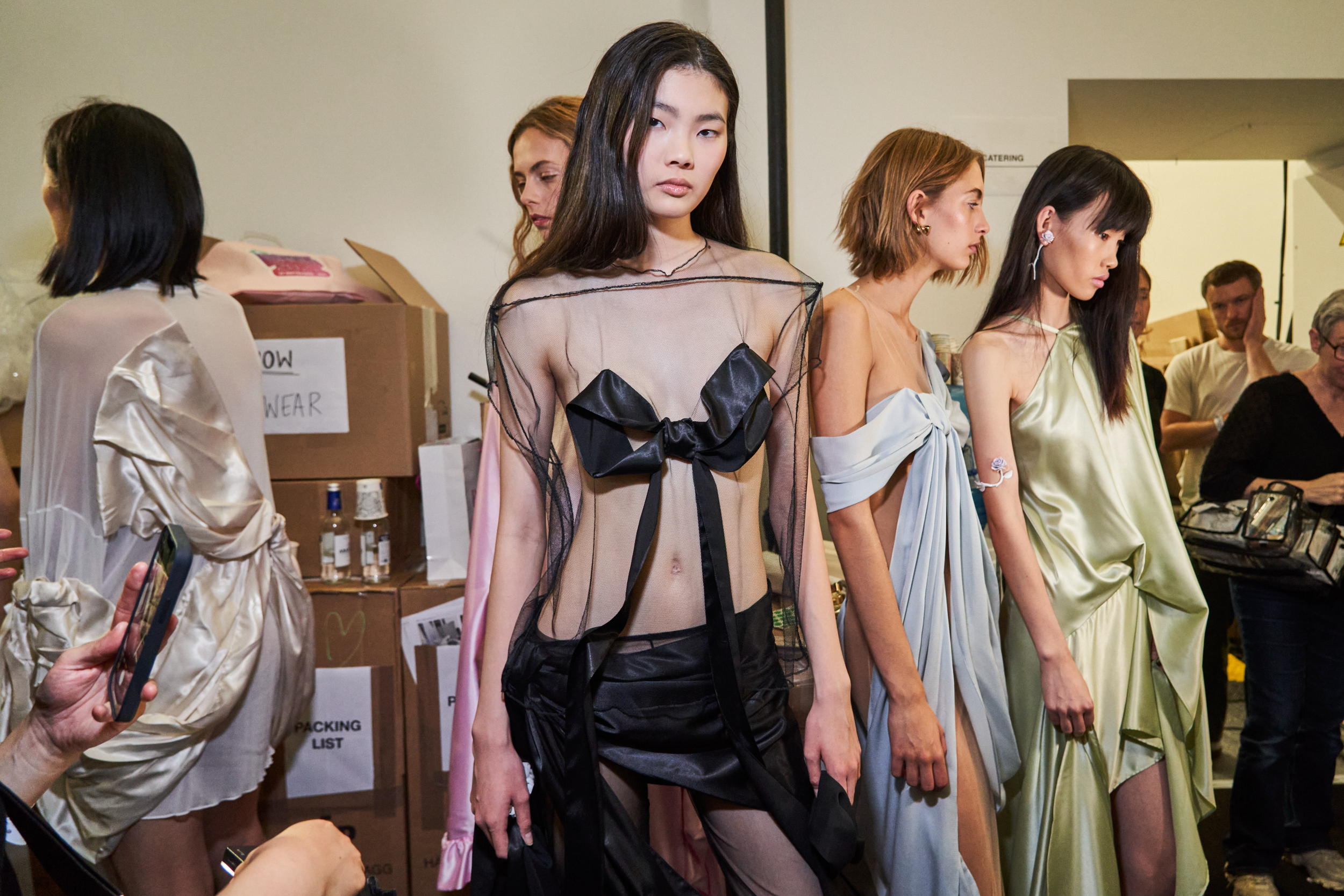 Acne Studios Spring 2023 Fashion Show Backstage