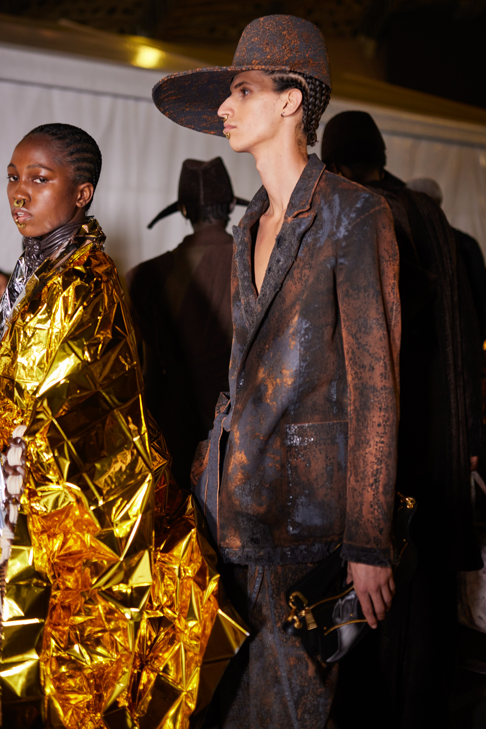 Balmain Spring 2023 Fashion Show Backstage