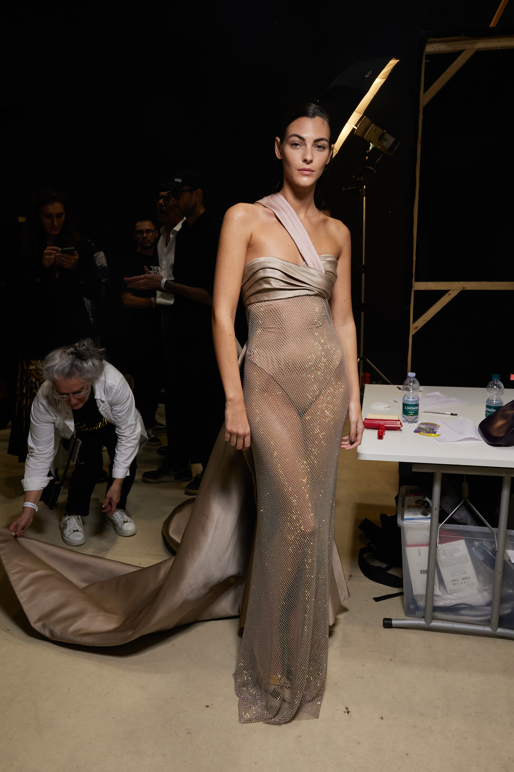 Roberto Cavalli  Spring 2023 Fashion Show Backstage