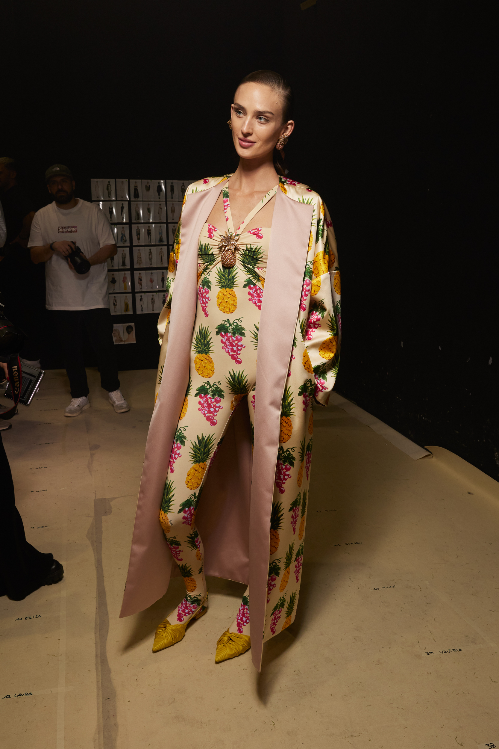 Roberto Cavalli  Spring 2023 Fashion Show Backstage